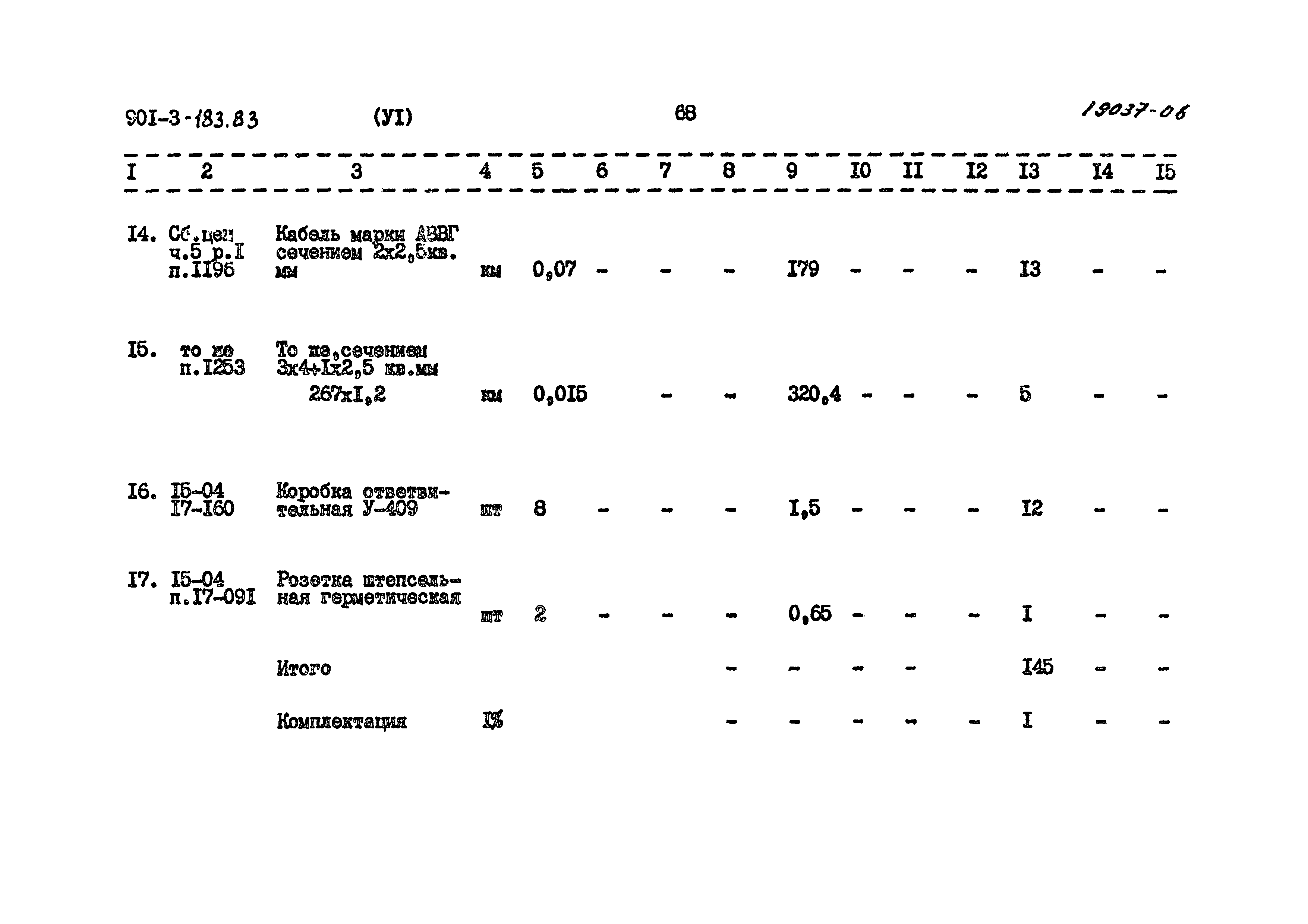 Типовой проект 901-3-183.83