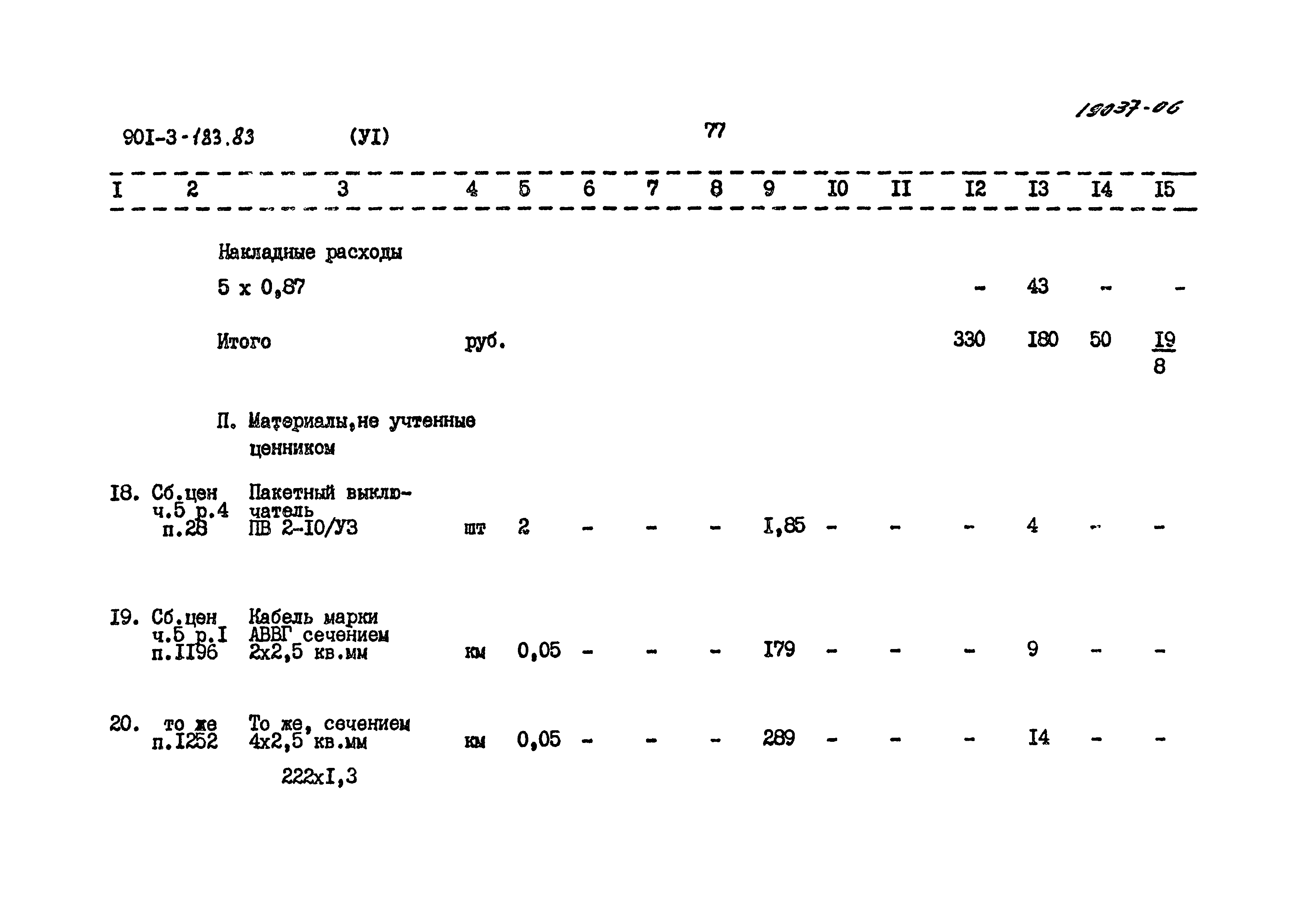 Типовой проект 901-3-183.83