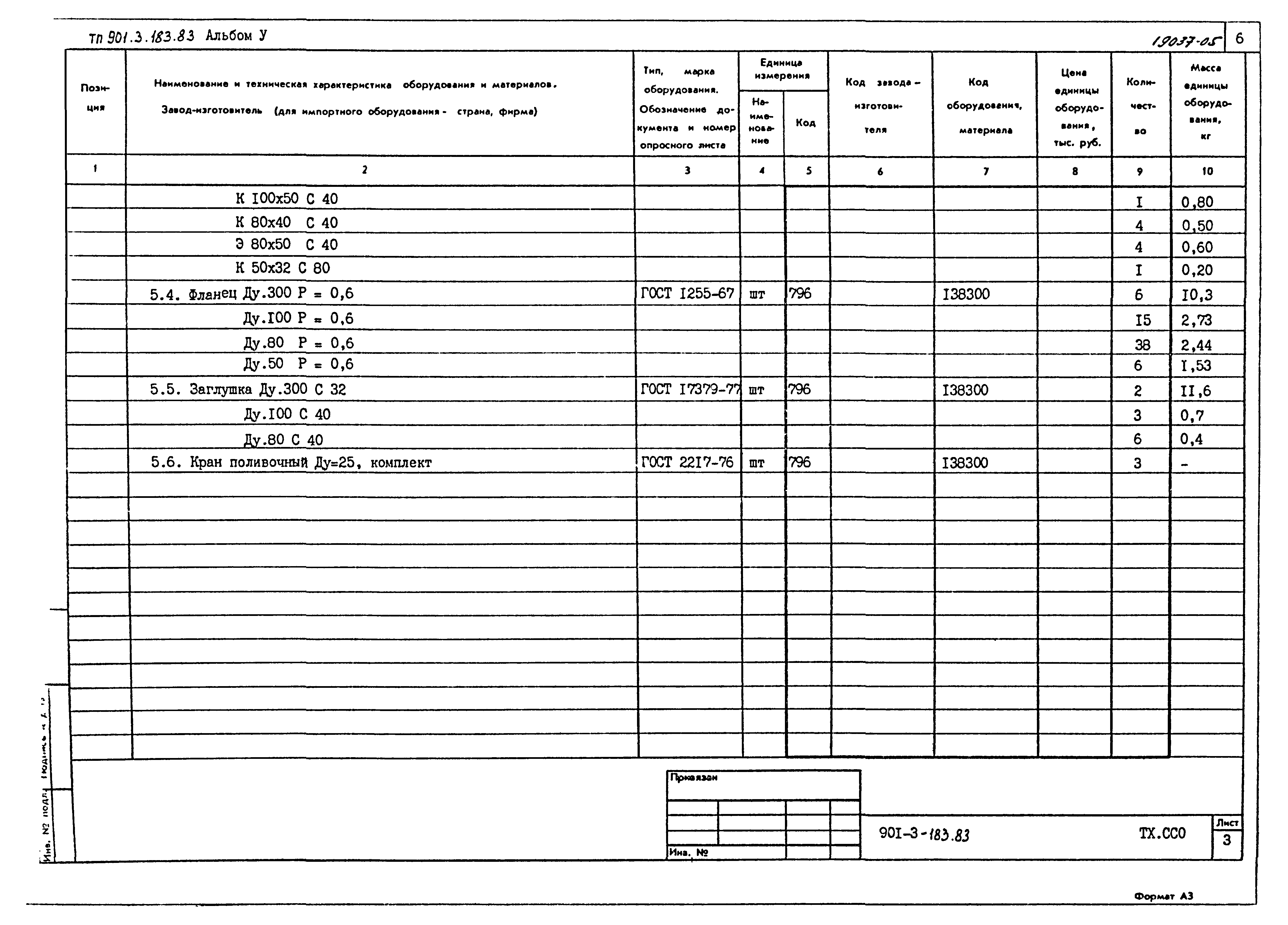 Типовой проект 901-3-183.83