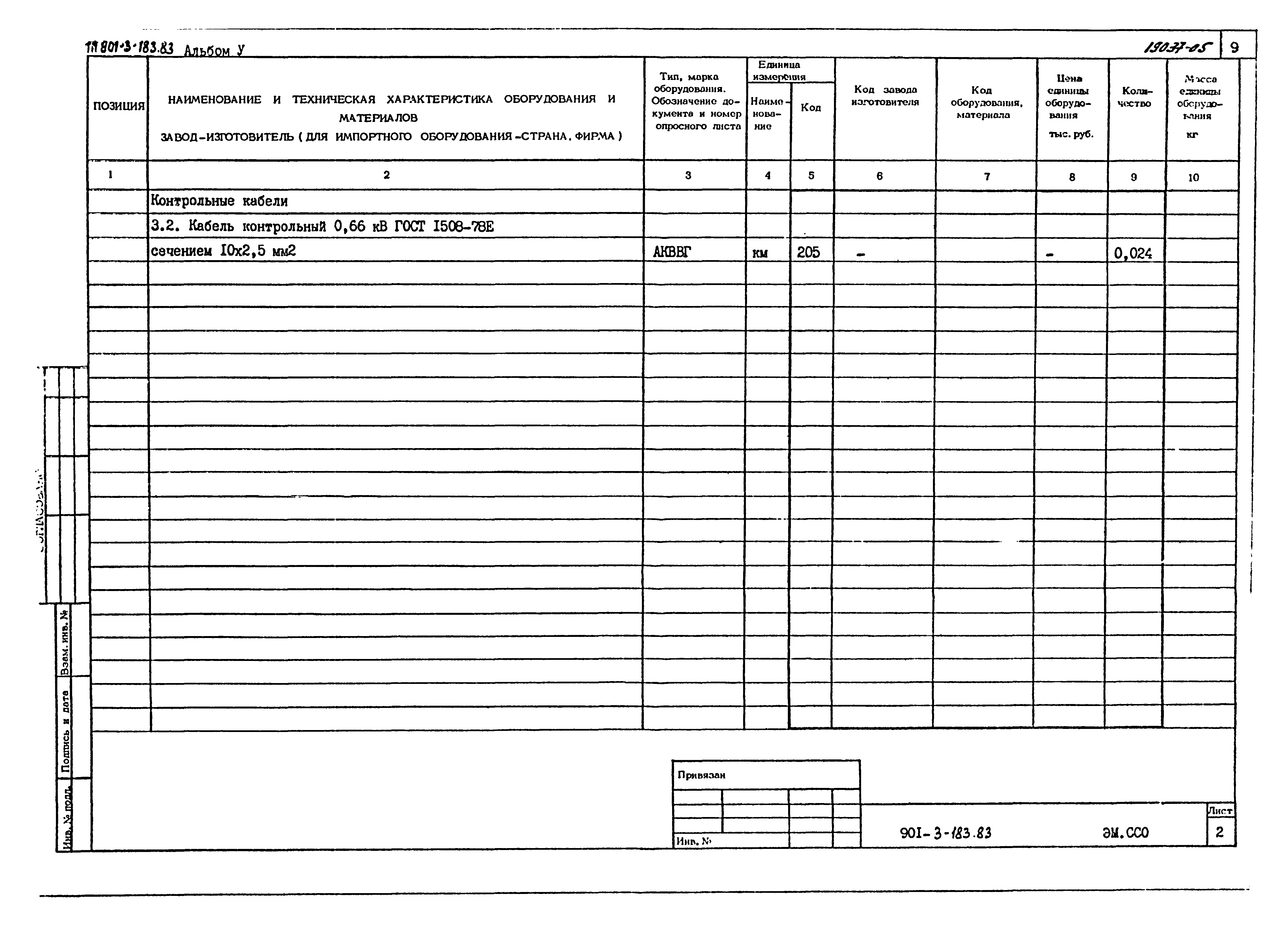 Типовой проект 901-3-183.83