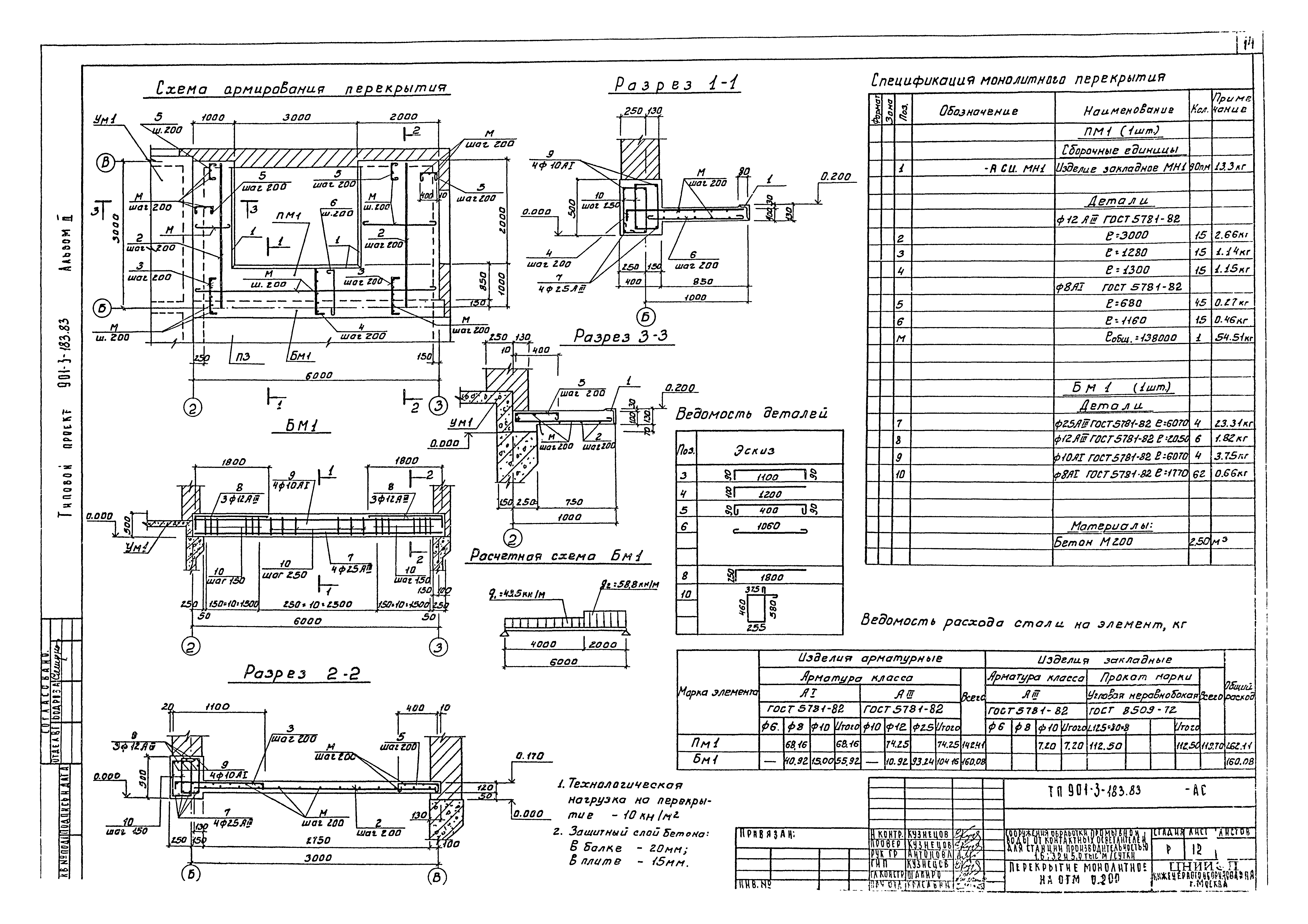 Типовой проект 901-3-183.83