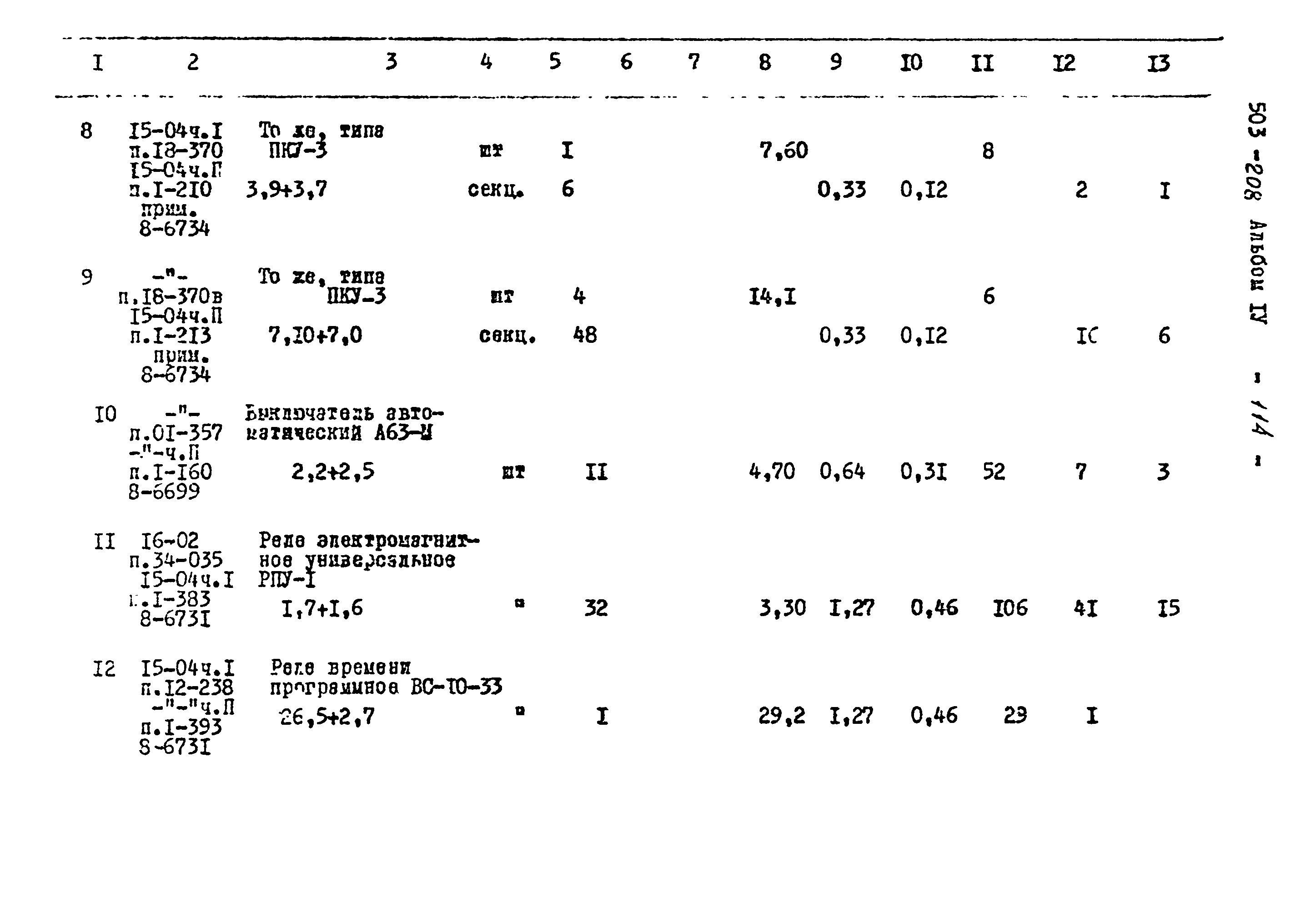 Типовой проект 503-208