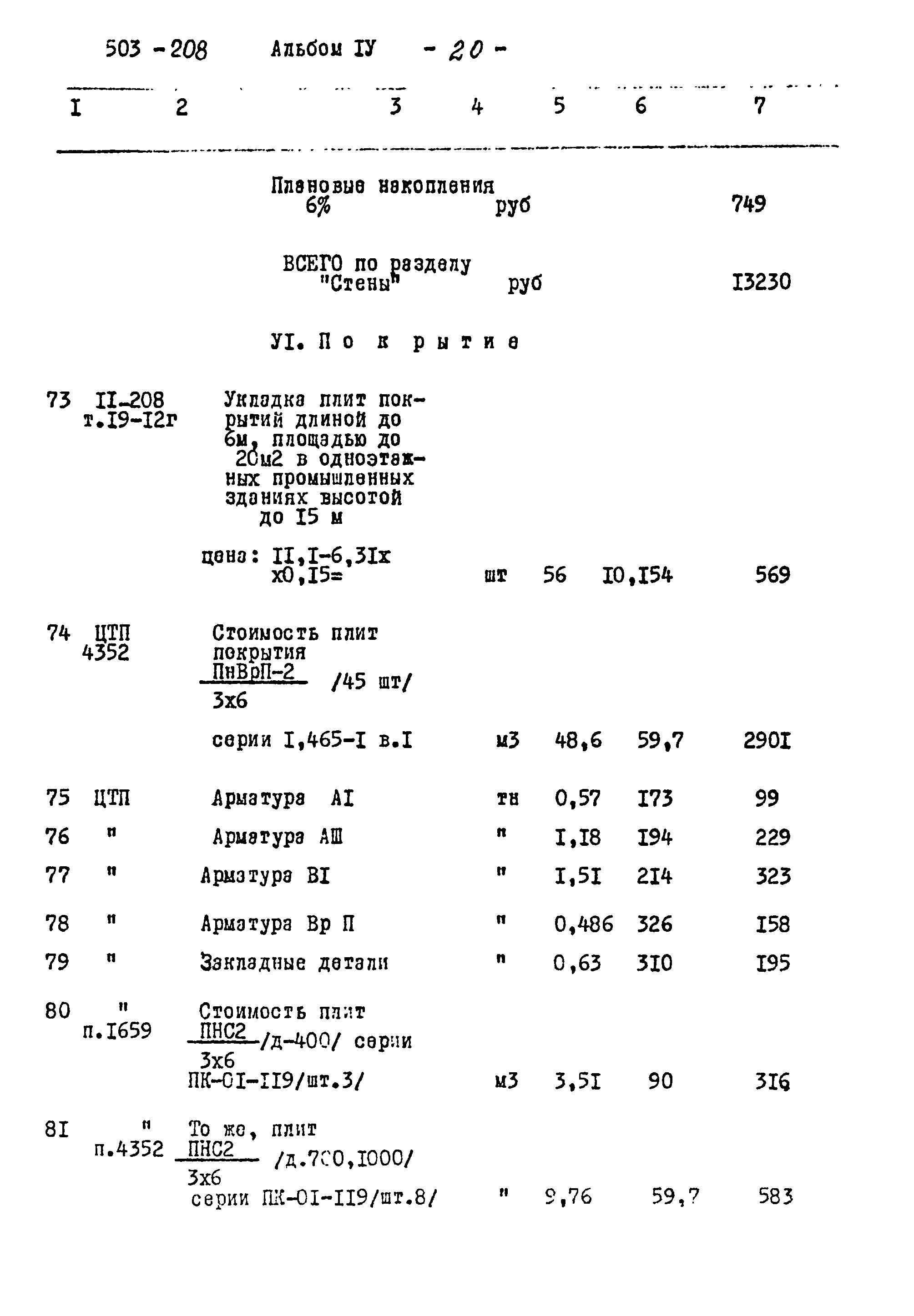Типовой проект 503-208