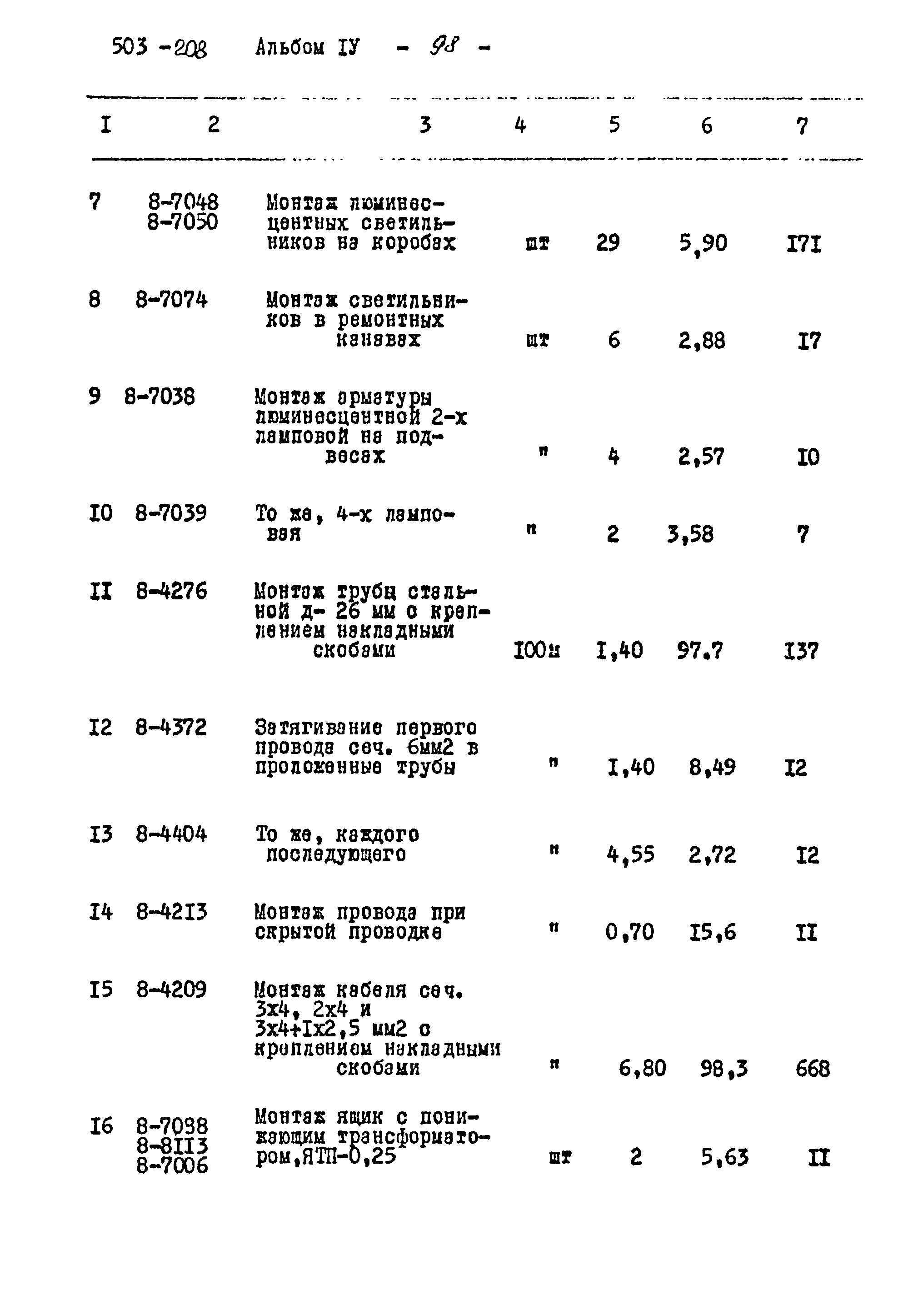 Типовой проект 503-208
