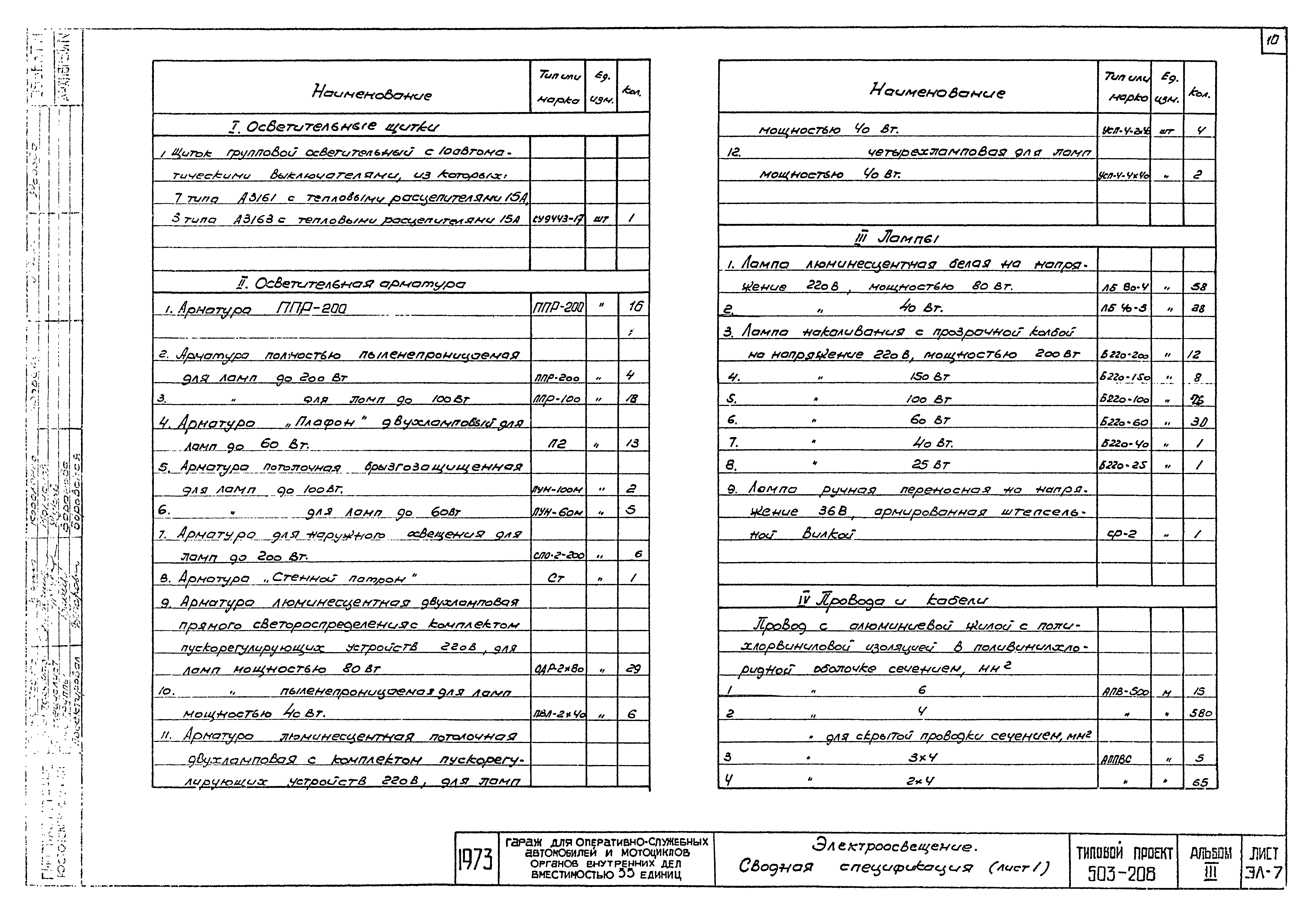 Типовой проект 503-208