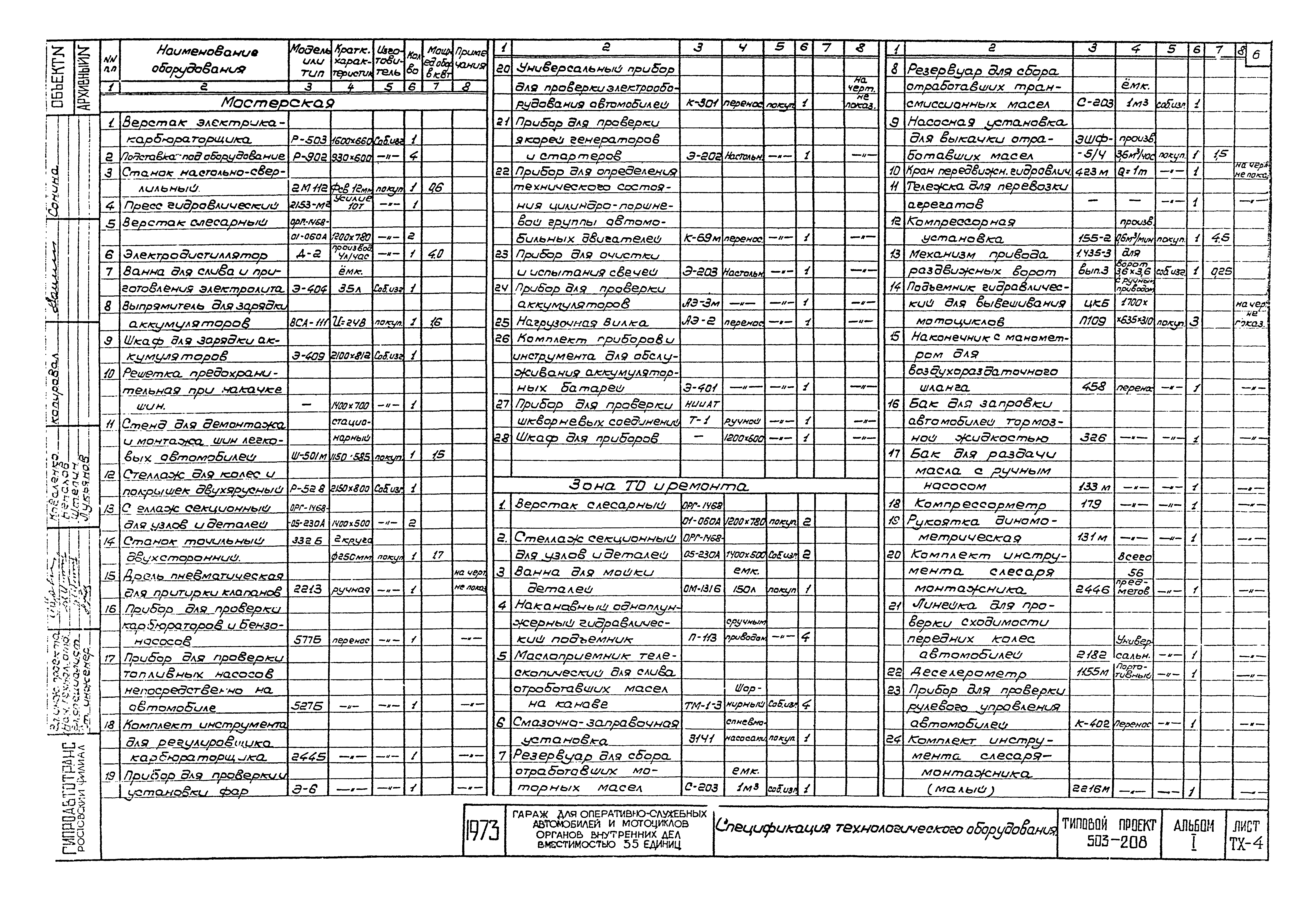 Типовой проект 503-208