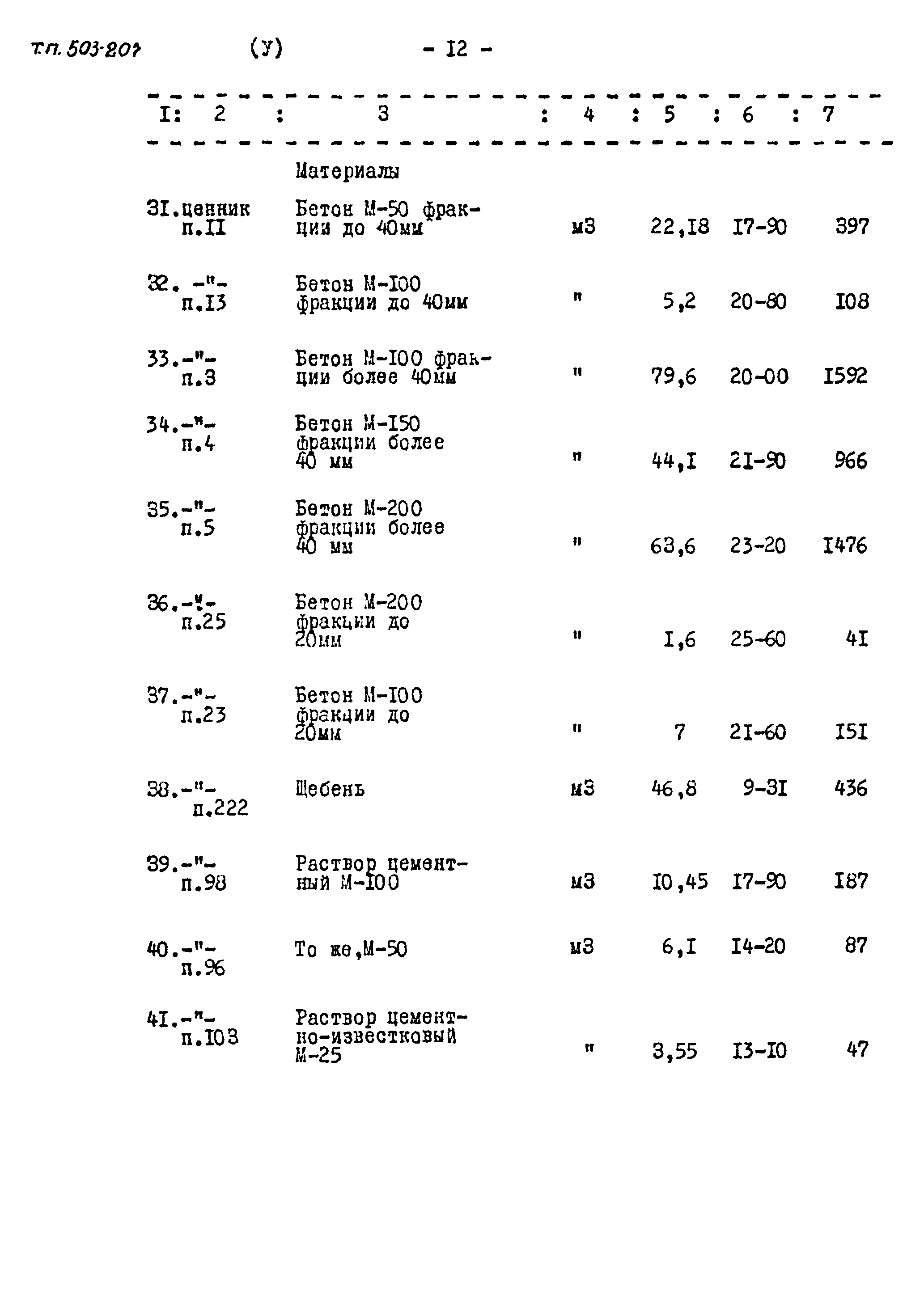 Типовой проект 503-207