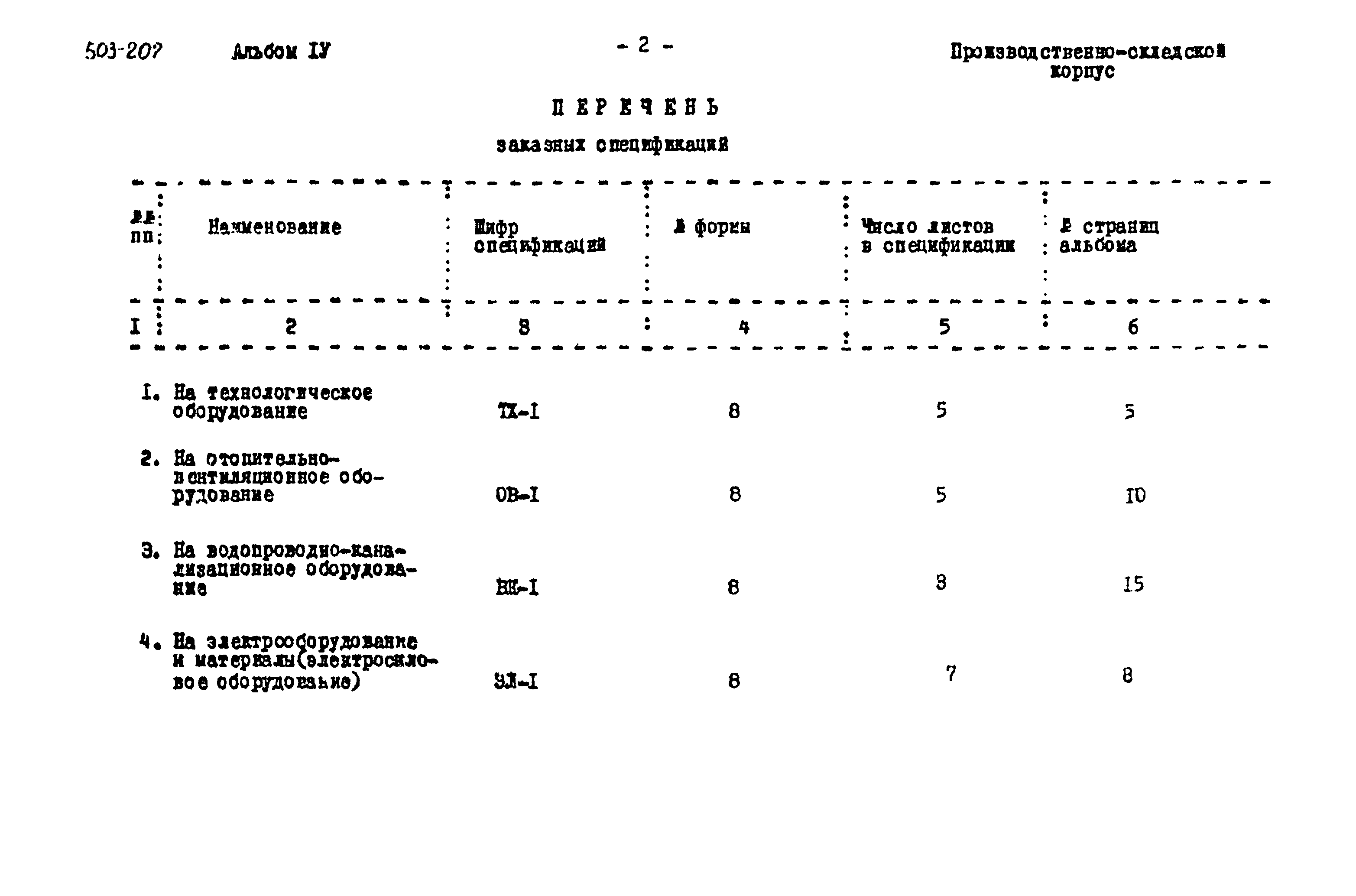 Типовой проект 503-207