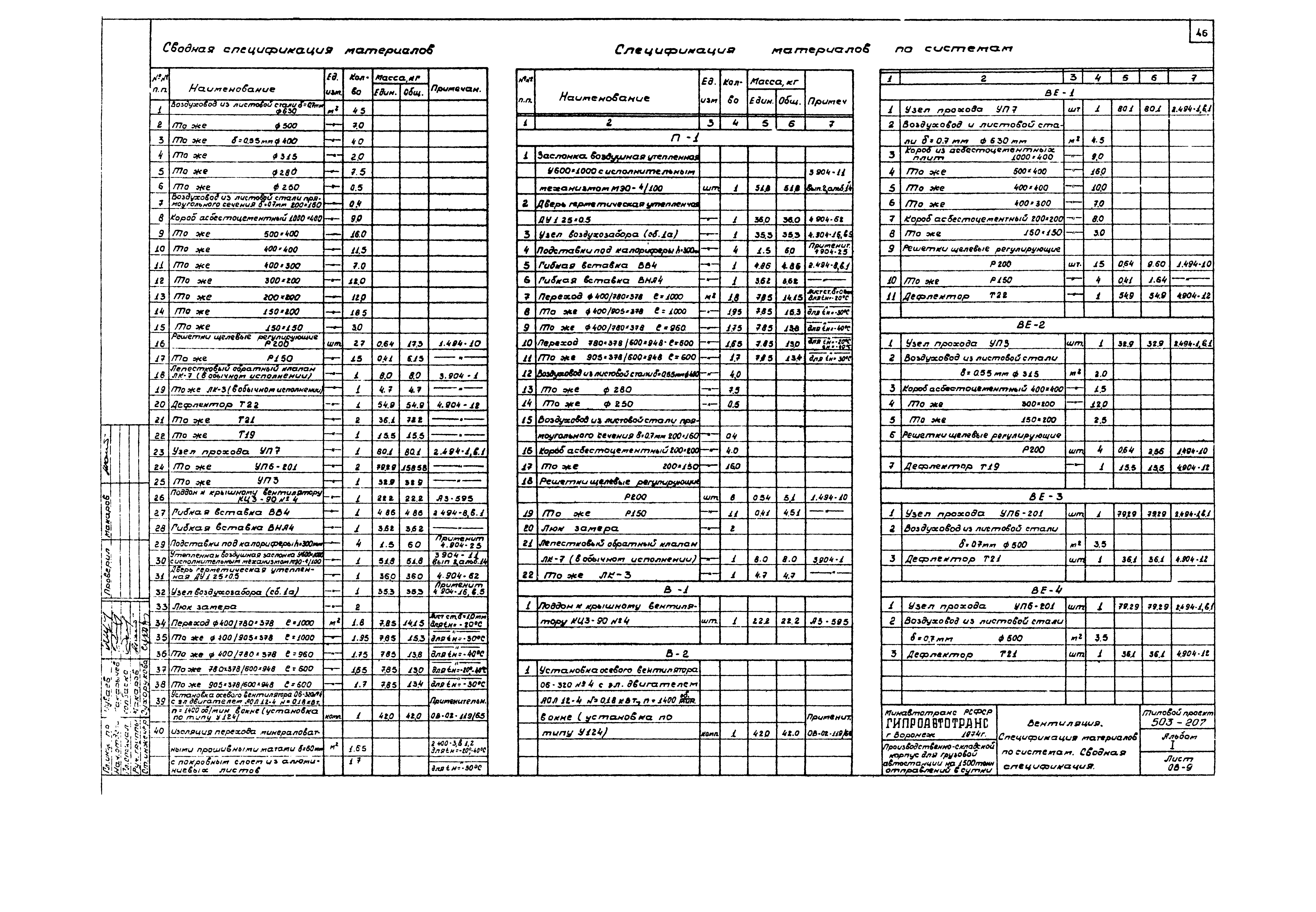 Типовой проект 503-207