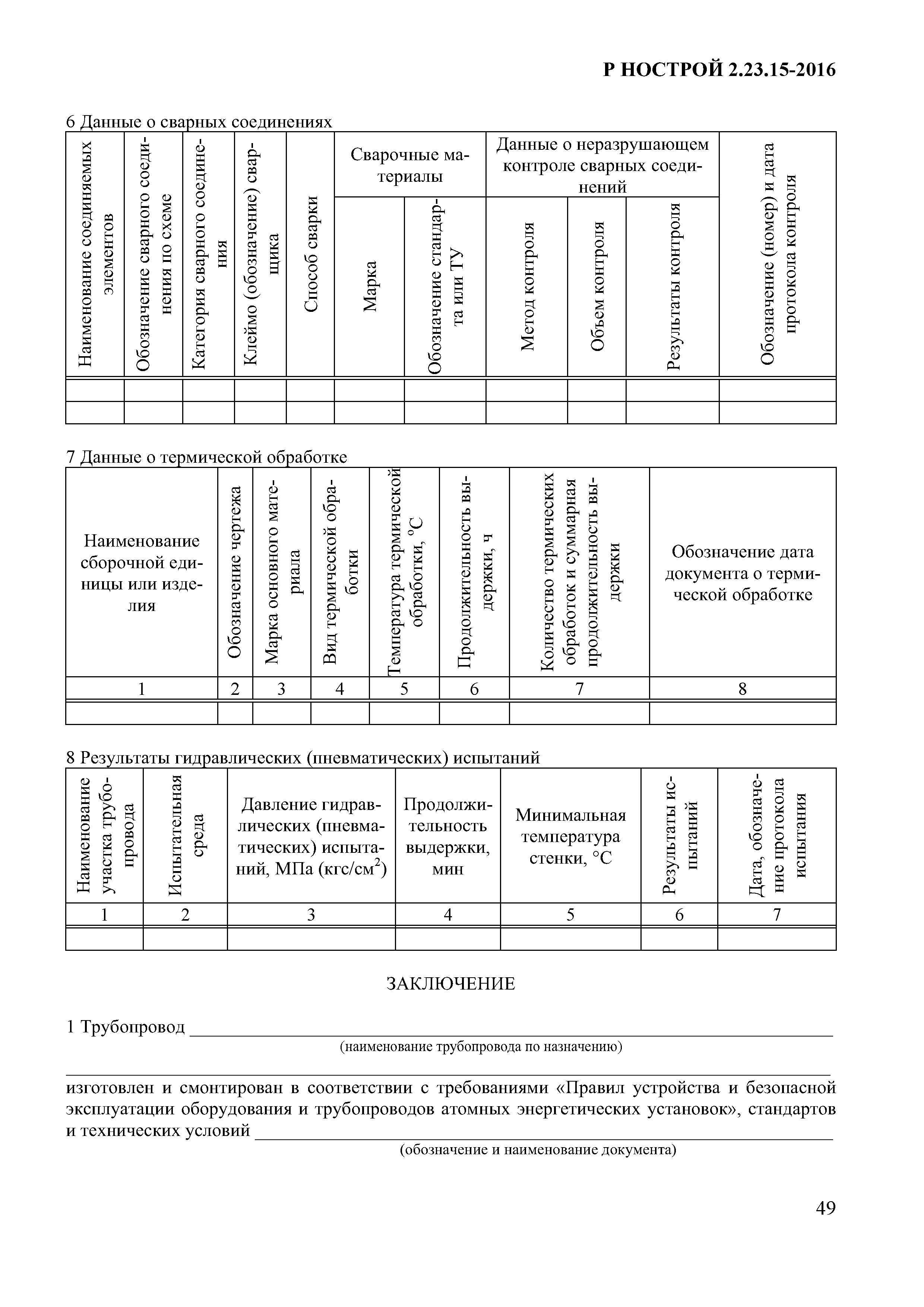 Р НОСТРОЙ 2.23.15-2016