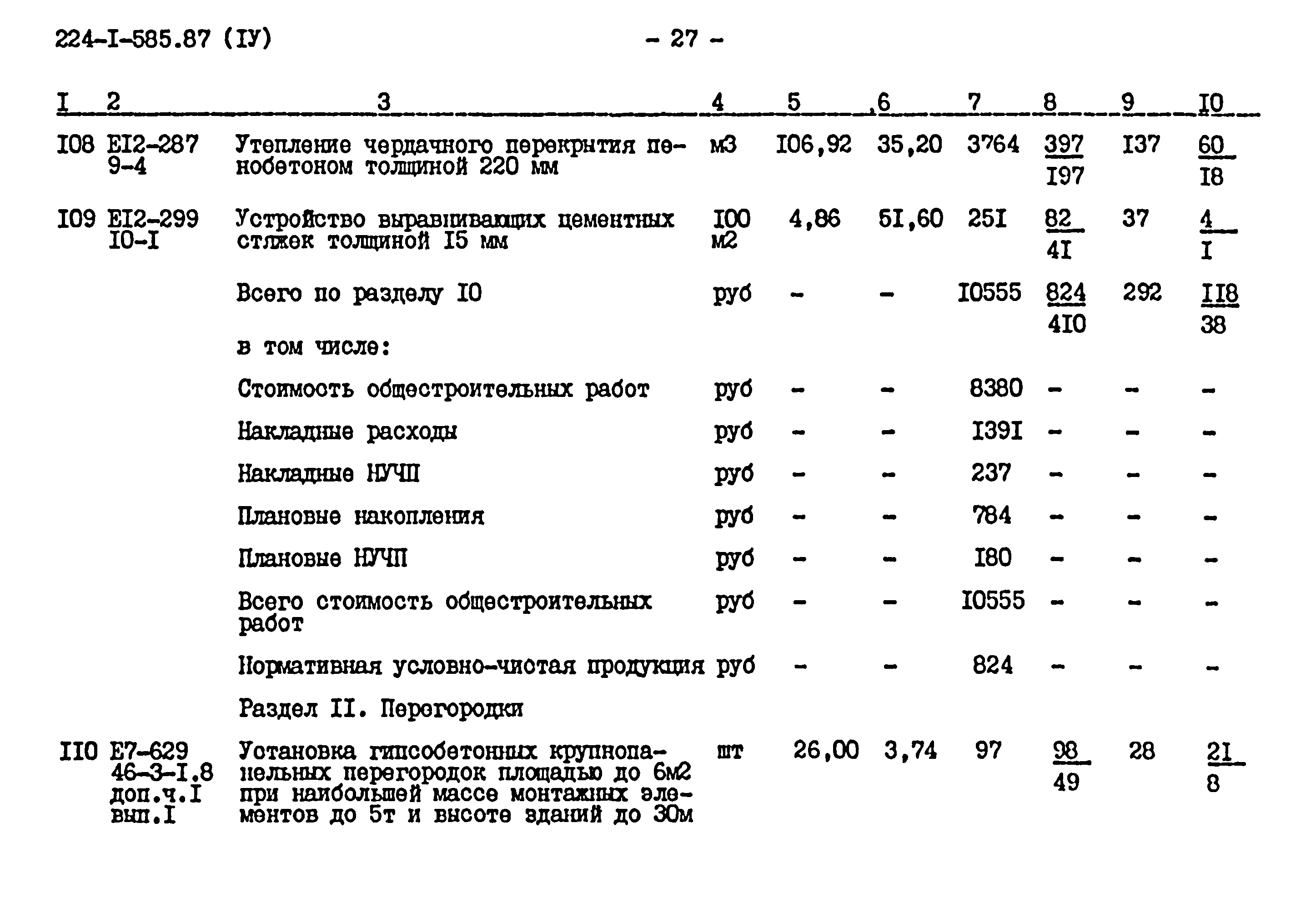 Типовой проект 224-1-585.87