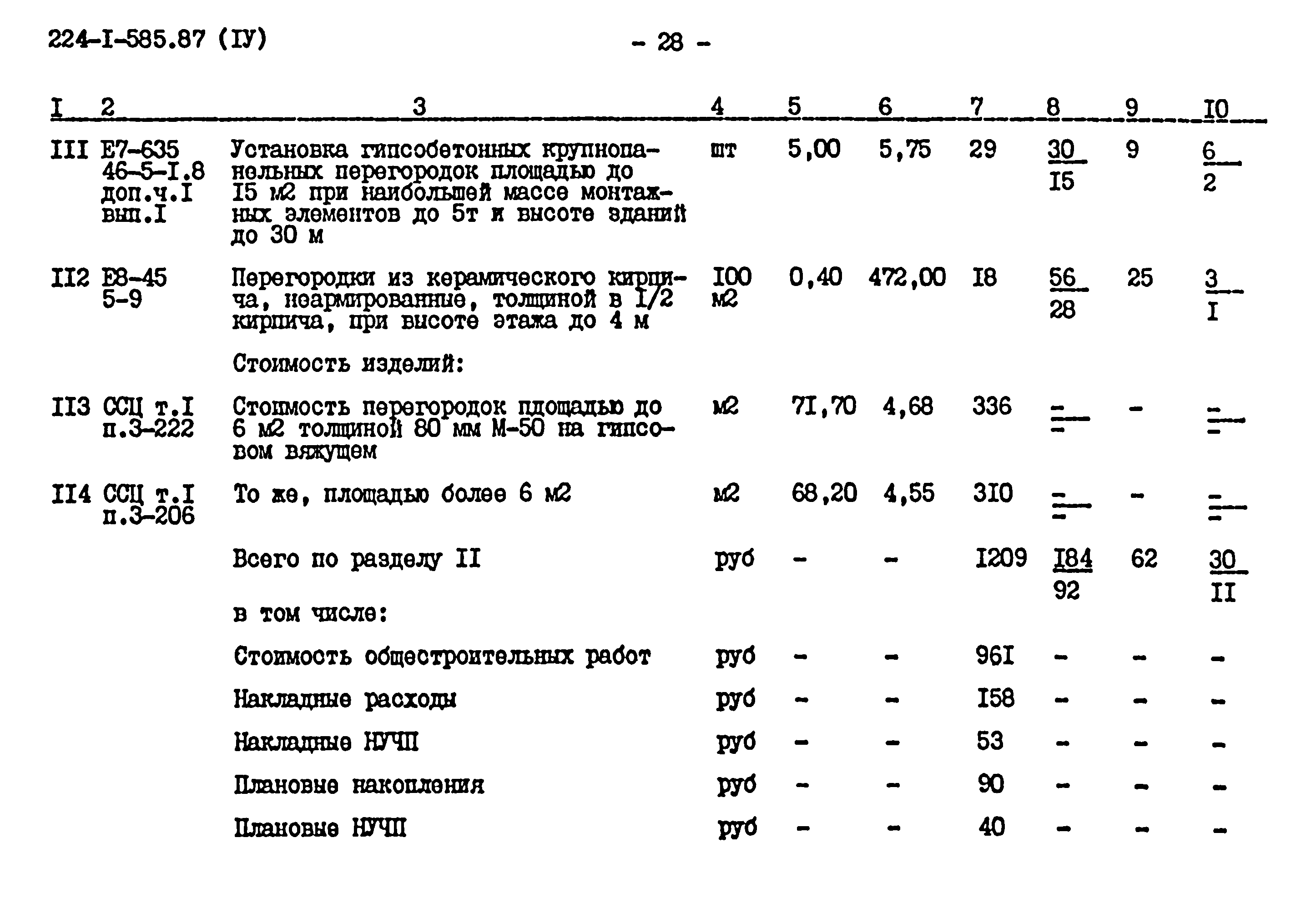 Типовой проект 224-1-585.87