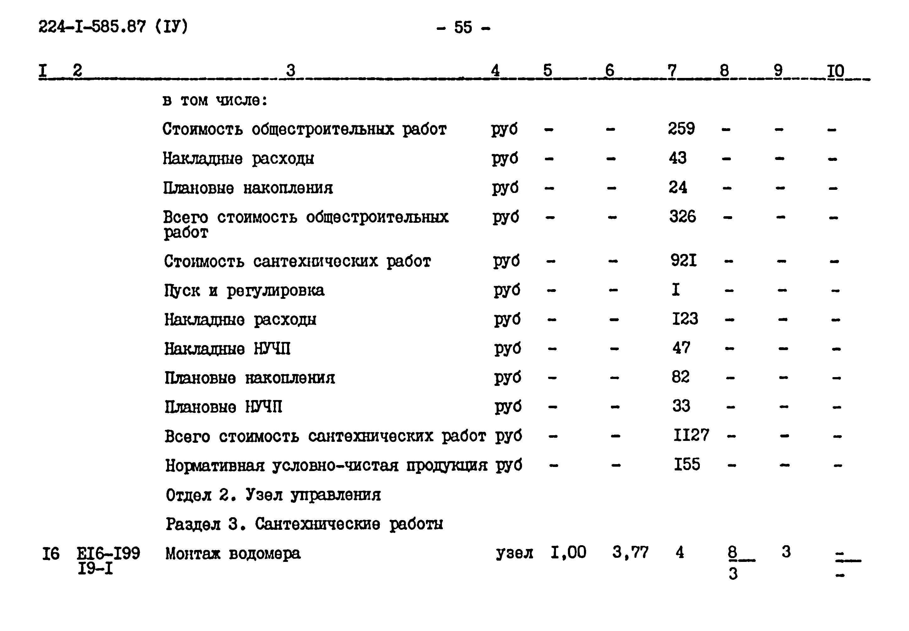 Типовой проект 224-1-585.87
