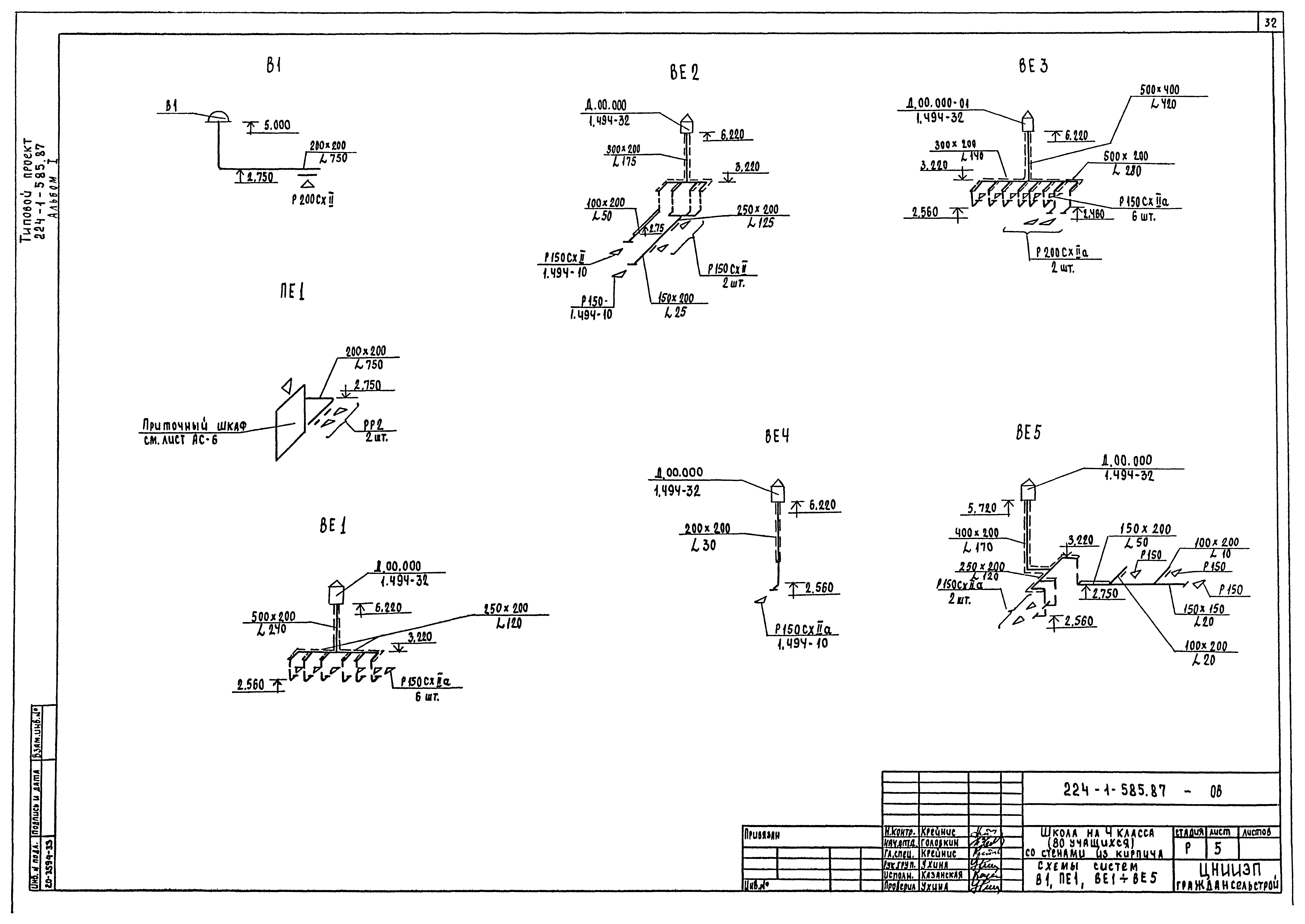 Типовой проект 224-1-585.87