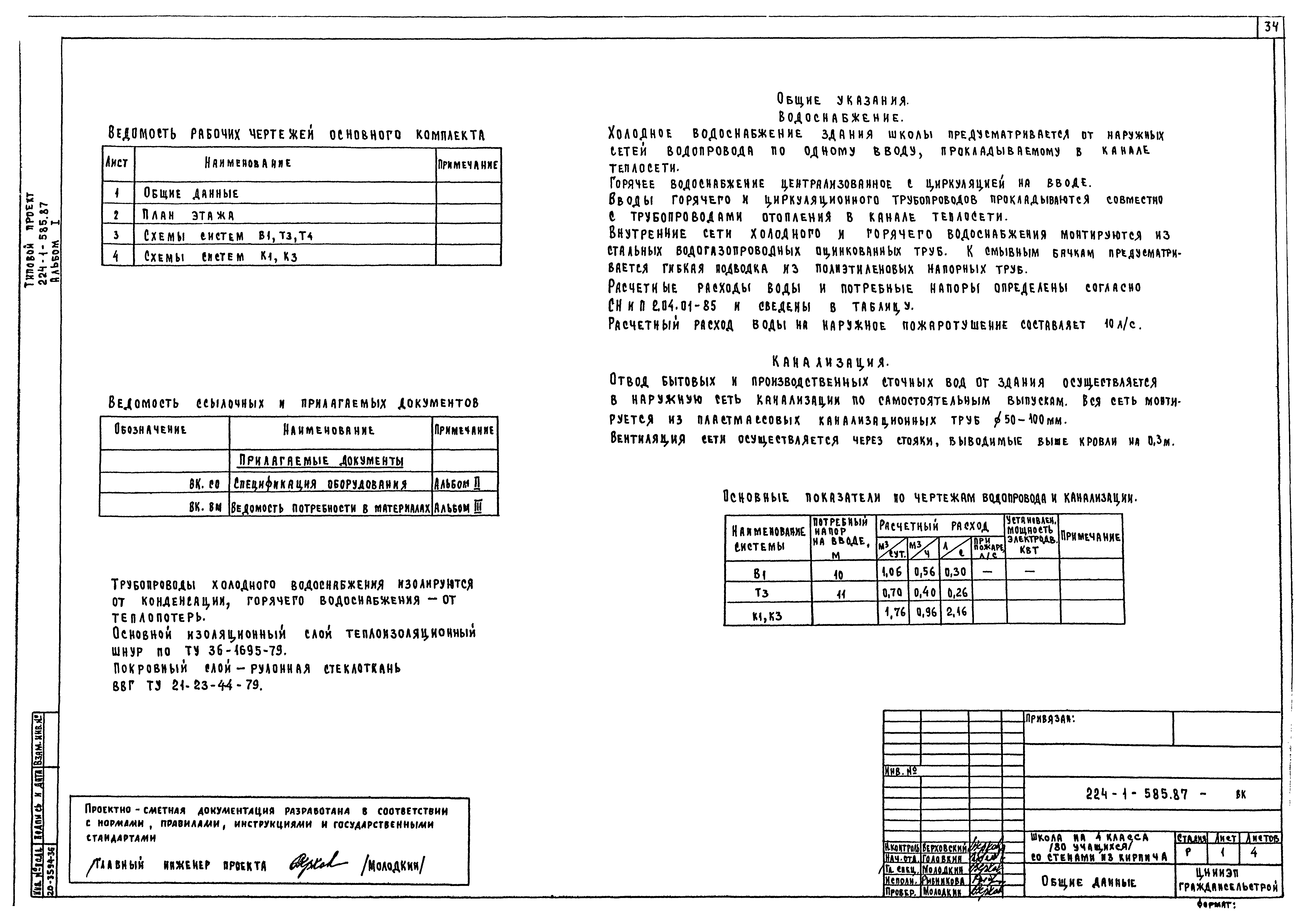 Типовой проект 224-1-585.87