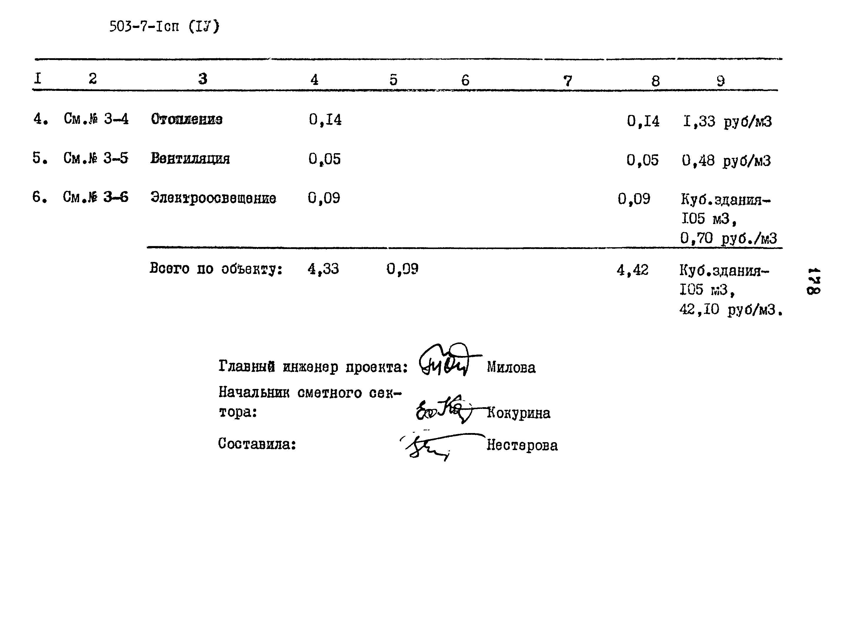 Типовой проект 503-7-1сп