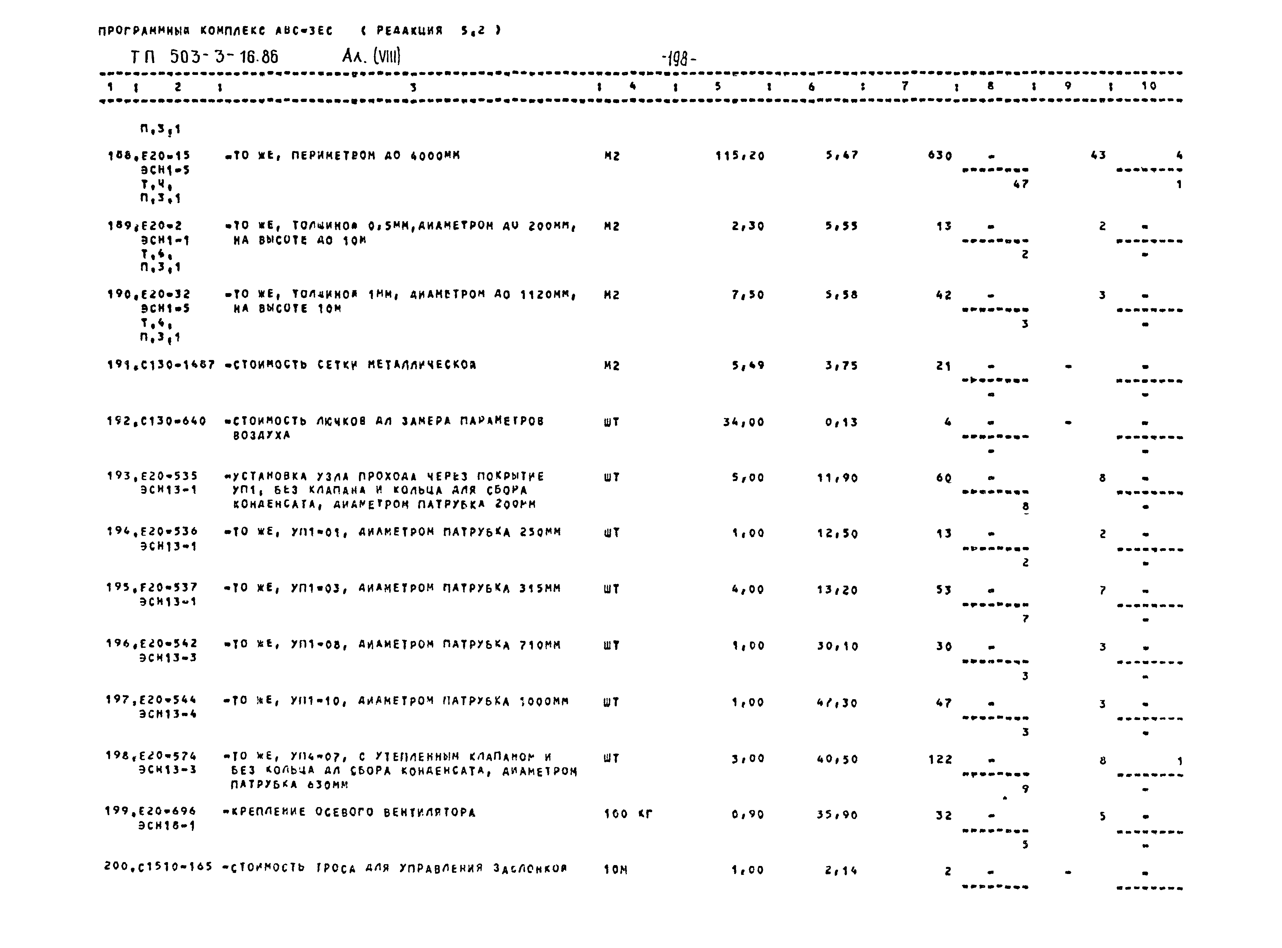 Типовой проект 503-3-16.86