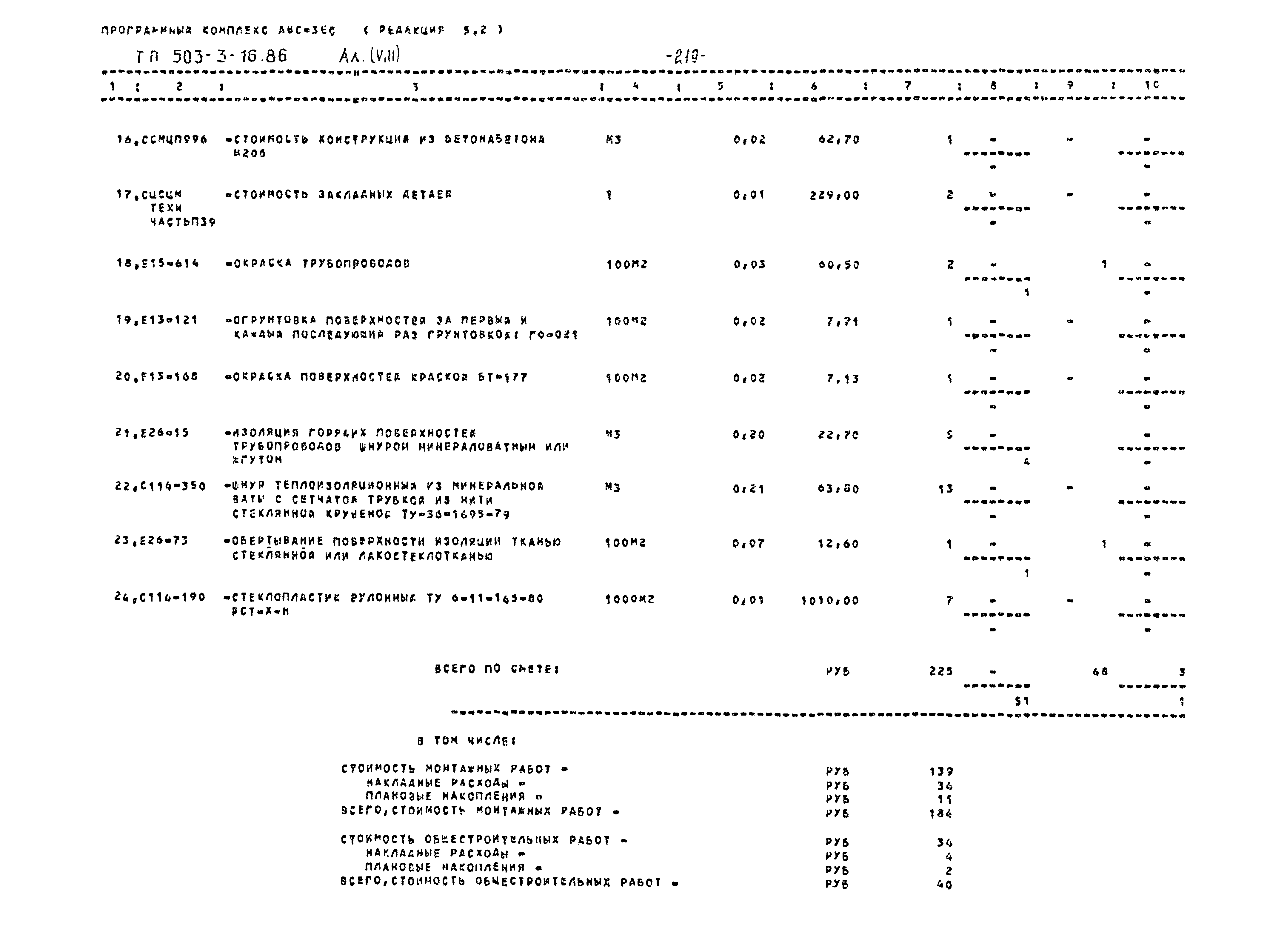Типовой проект 503-3-16.86