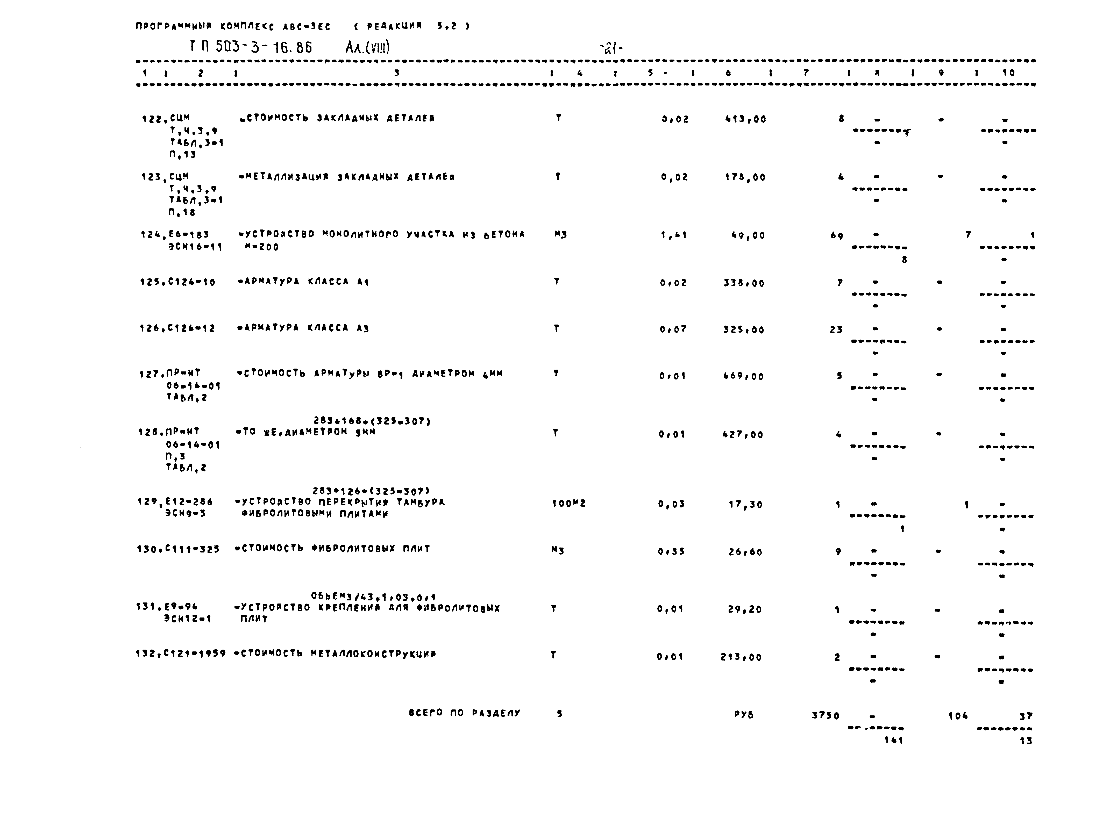 Типовой проект 503-3-16.86