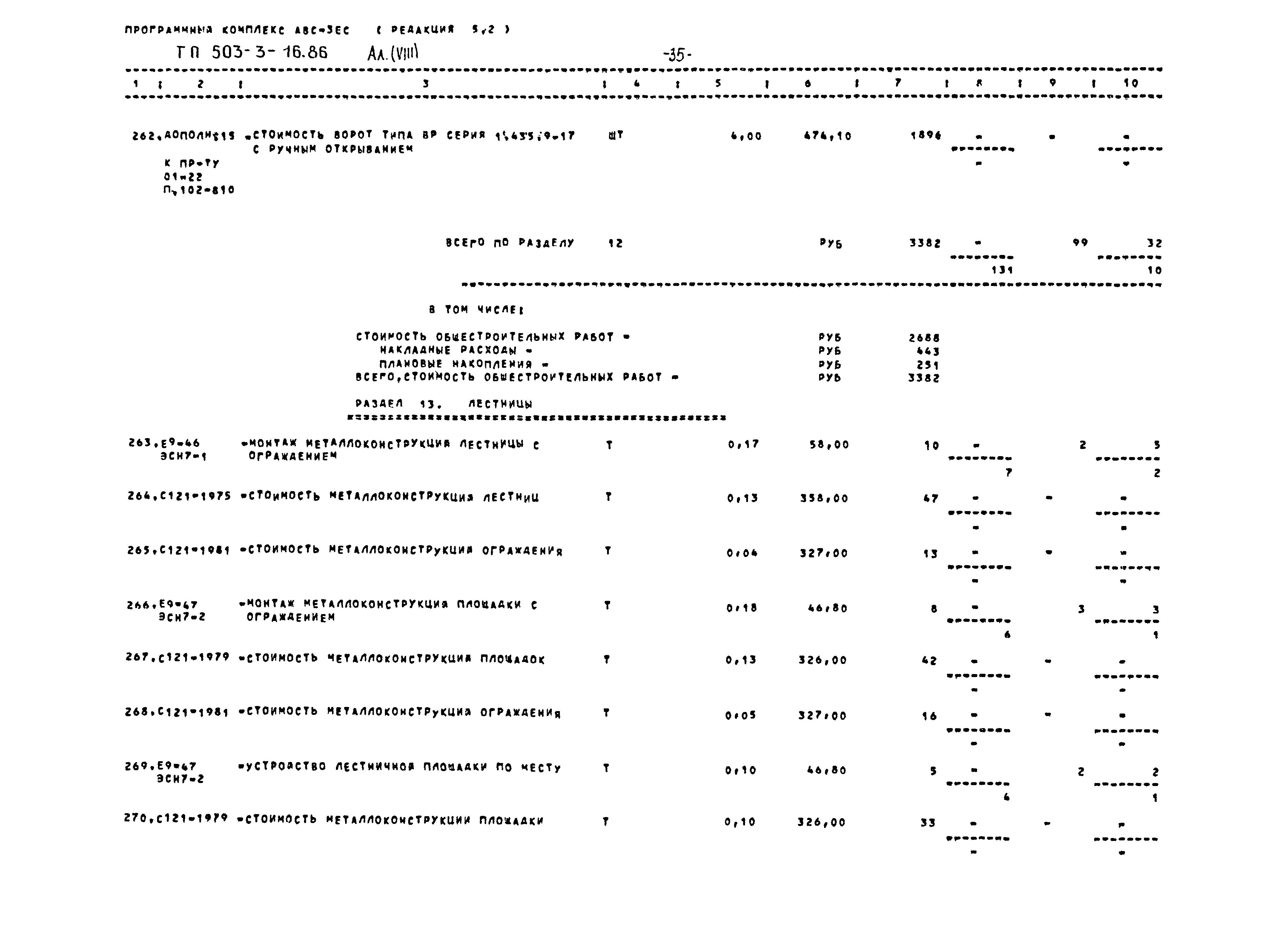Типовой проект 503-3-16.86