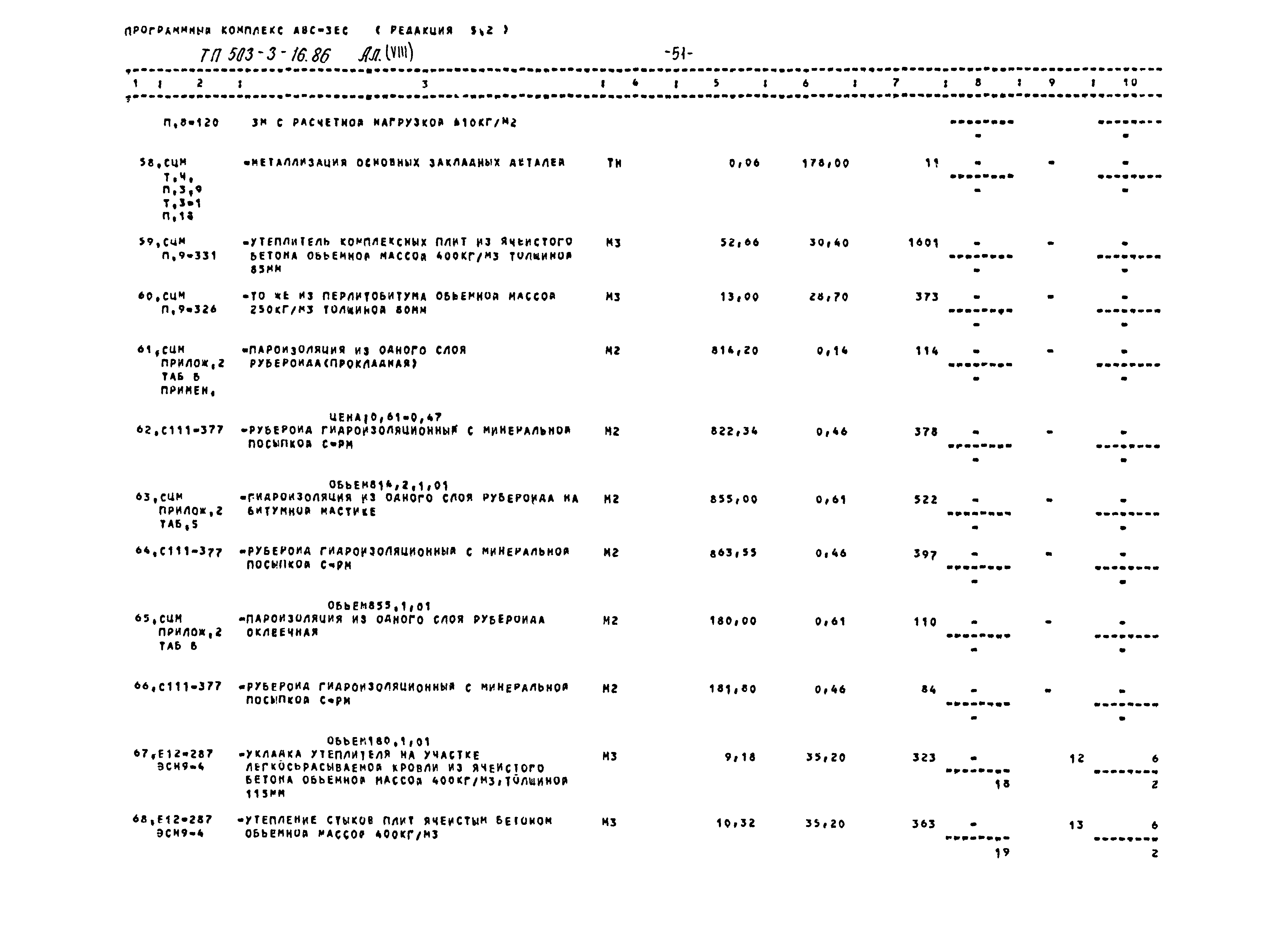 Типовой проект 503-3-16.86