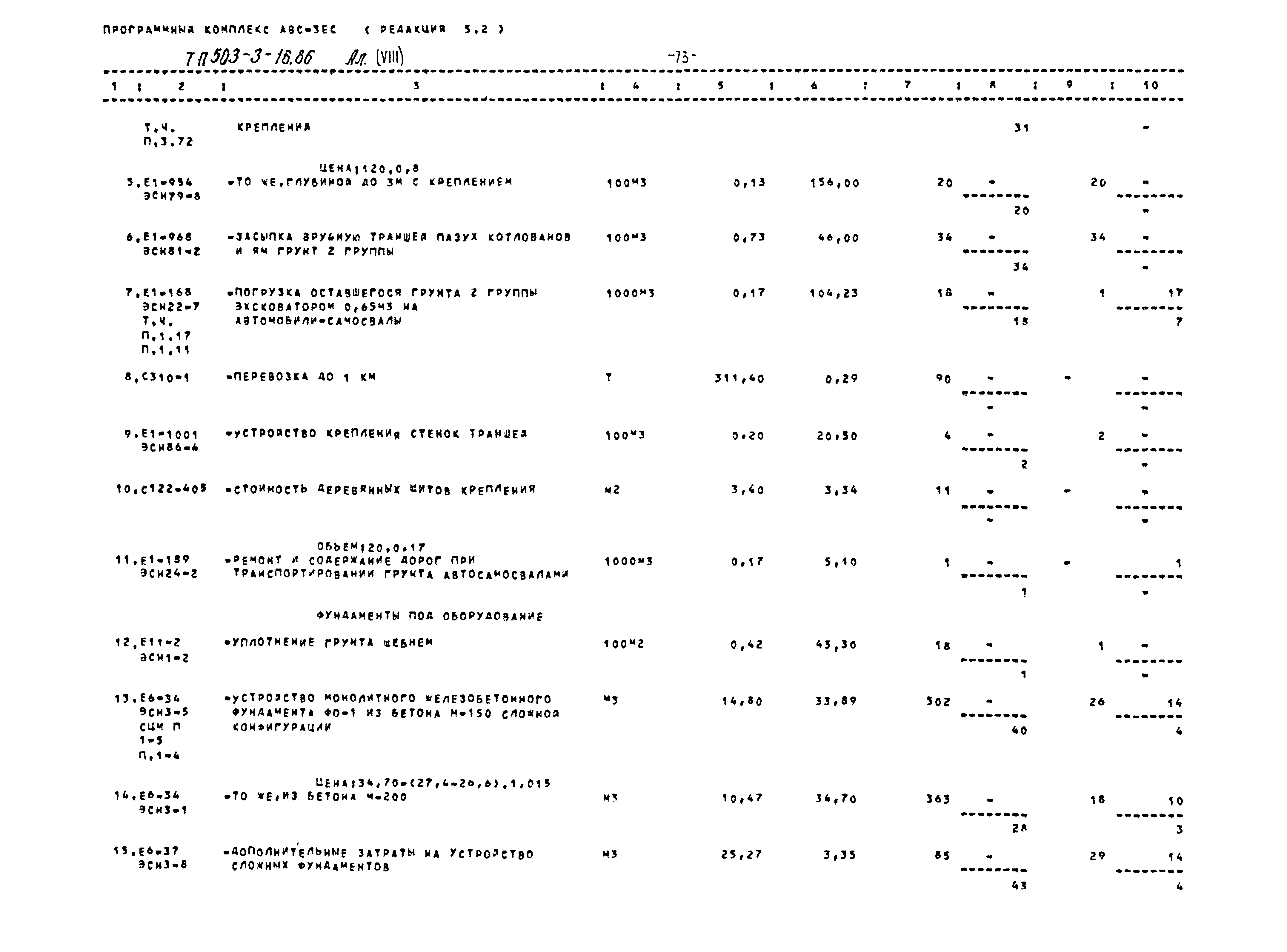 Типовой проект 503-3-16.86