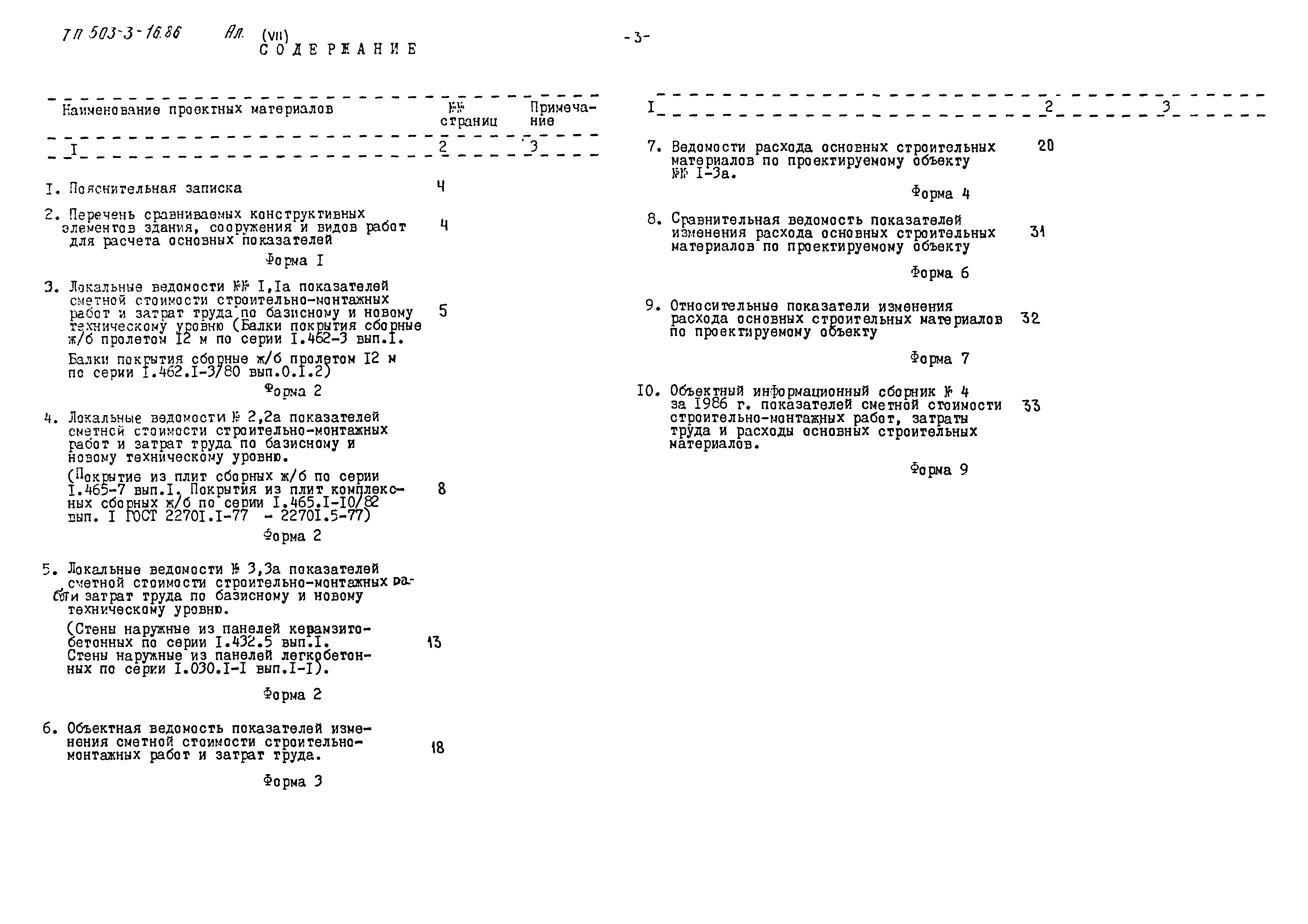 Типовой проект 503-3-16.86