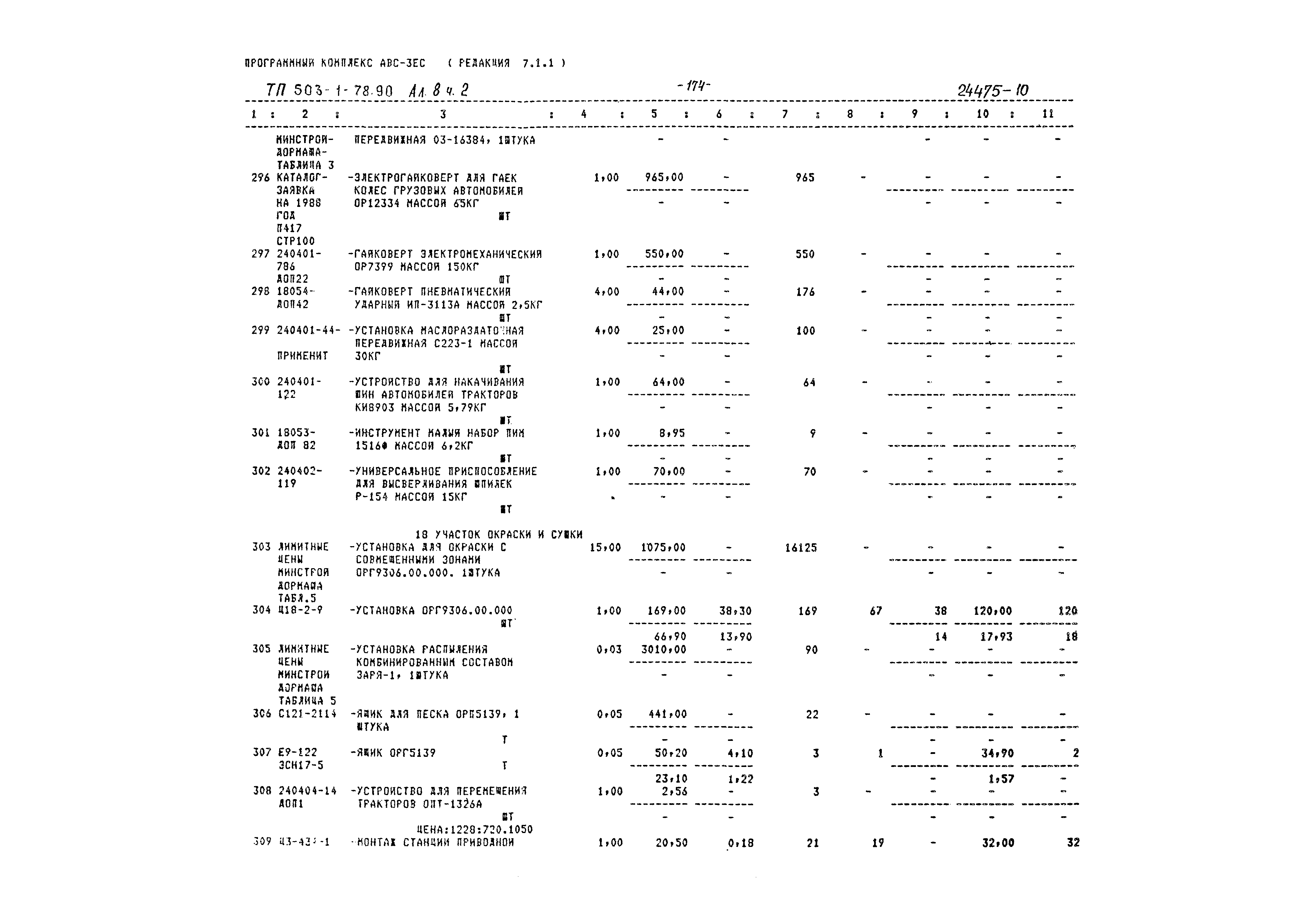 Типовой проект 503-1-78.90