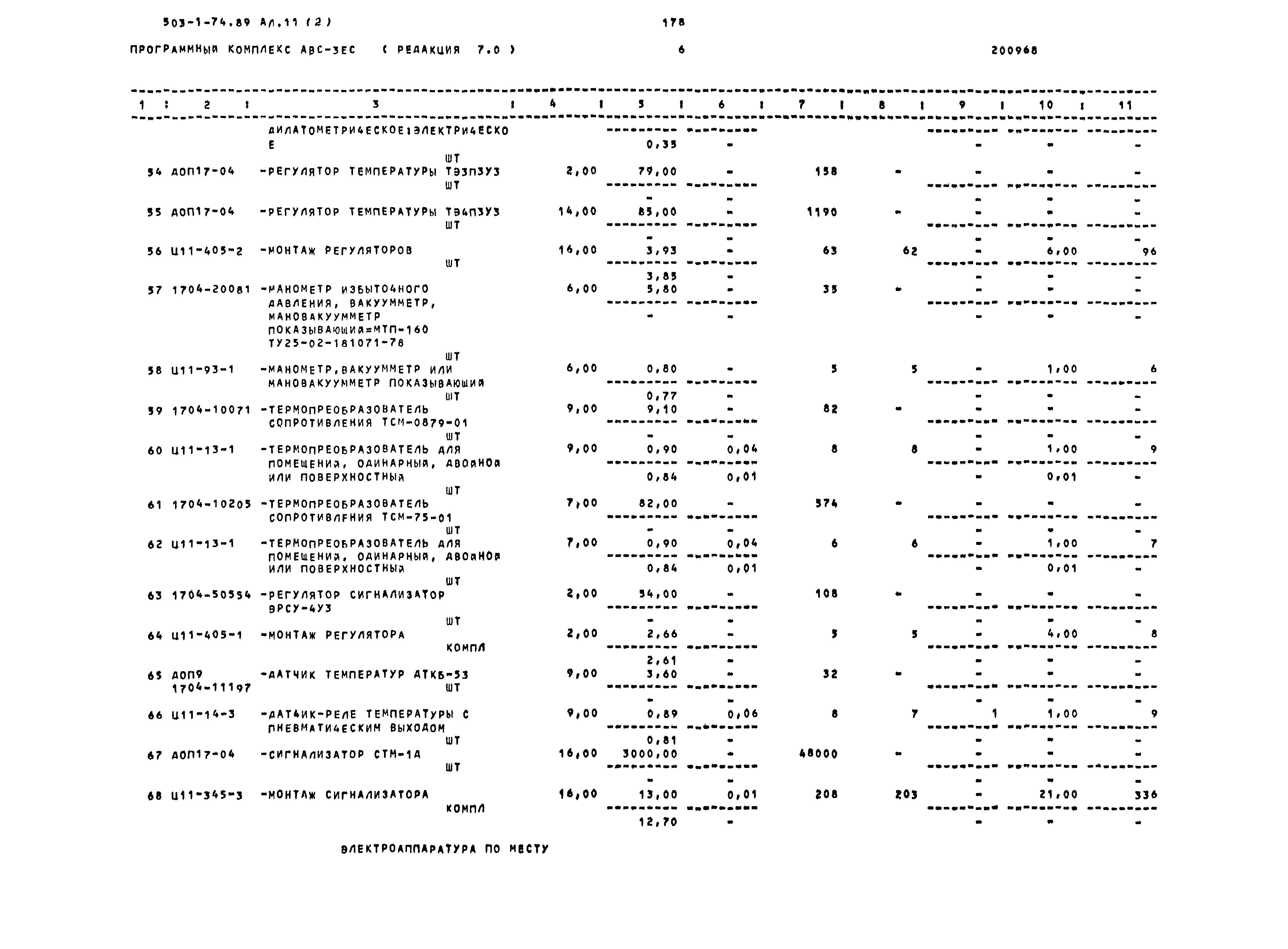 Типовой проект 503-1-74.89