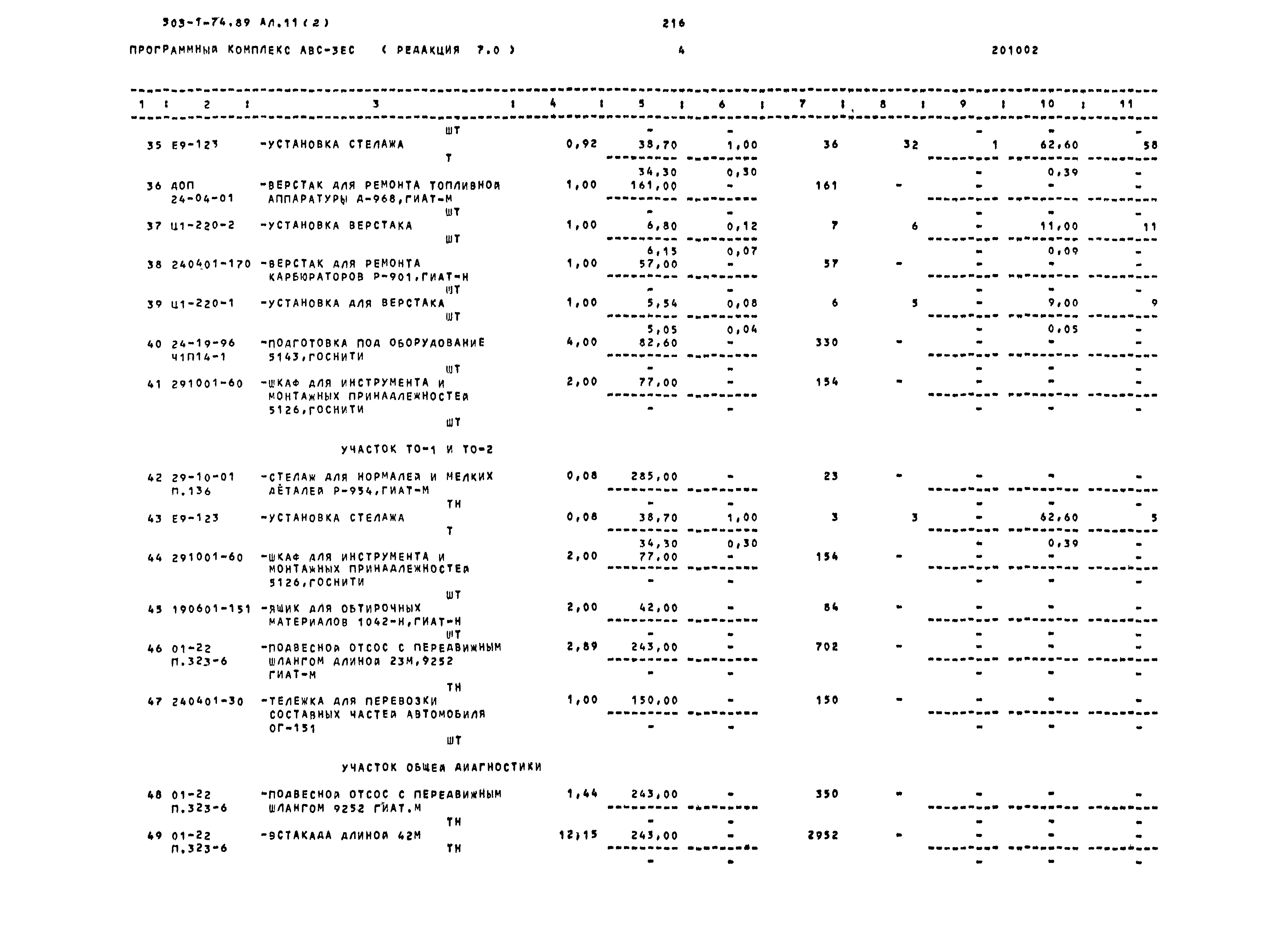 Типовой проект 503-1-74.89