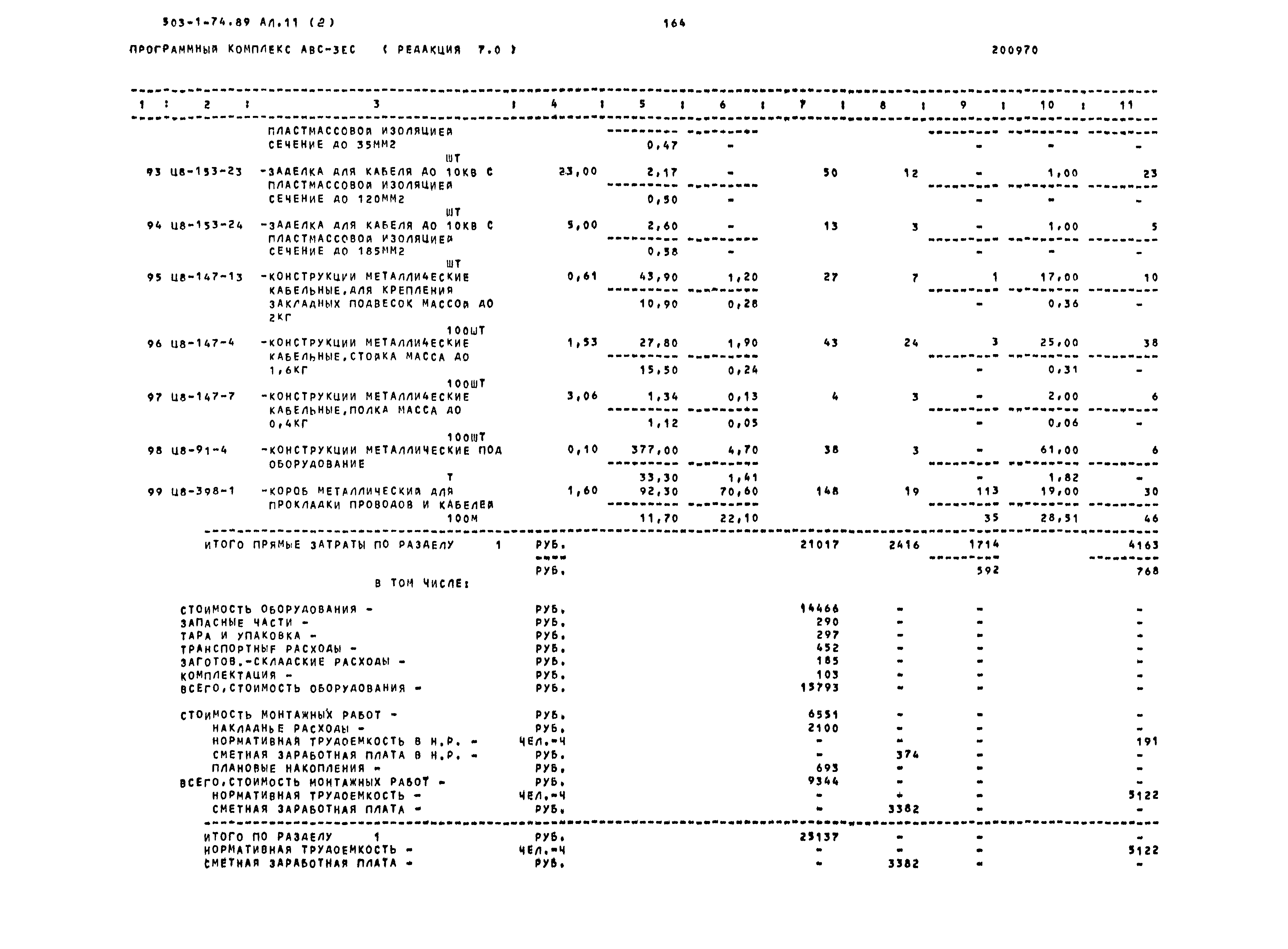 Типовой проект 503-1-74.89