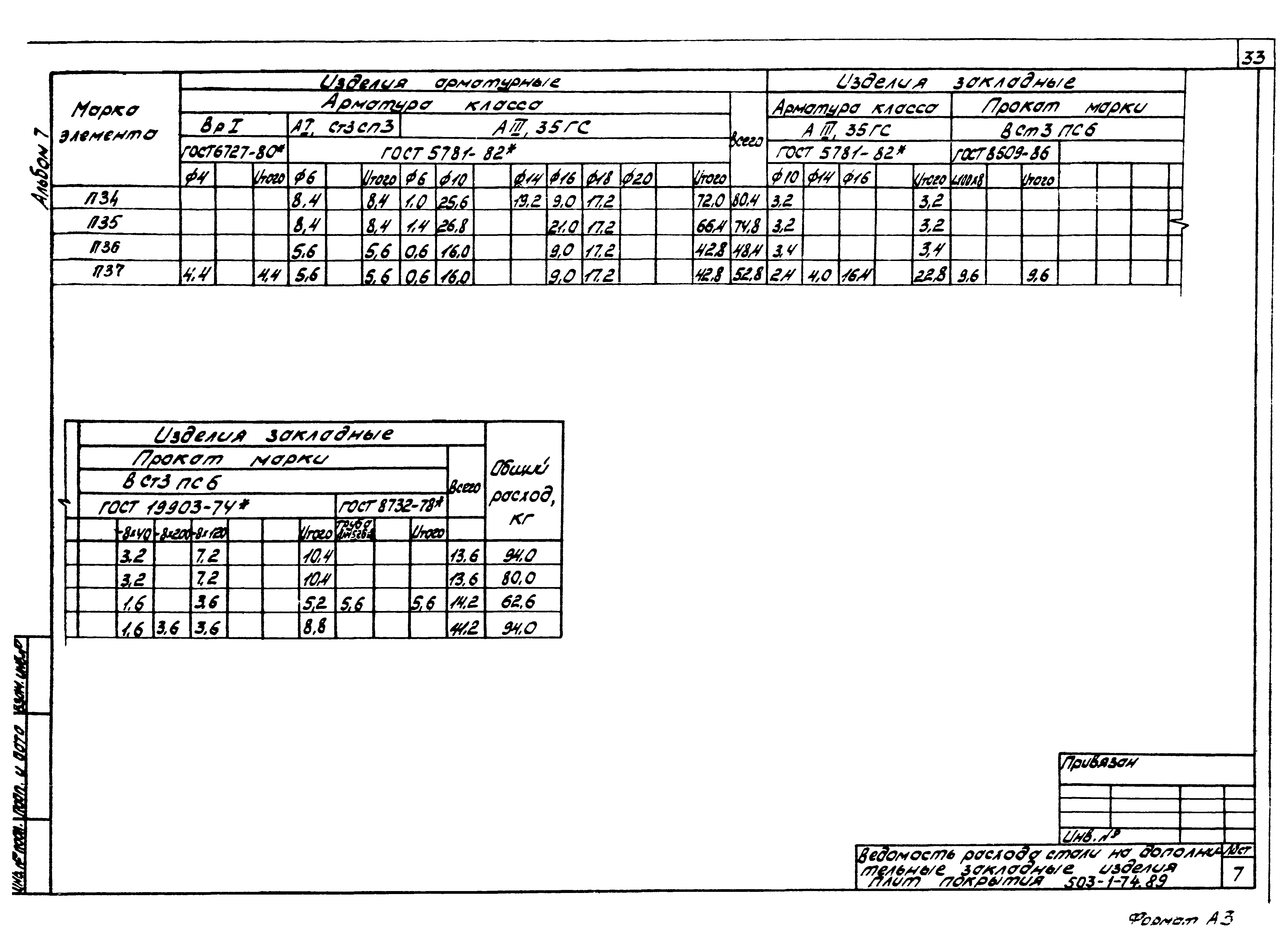 Типовой проект 503-1-74.89