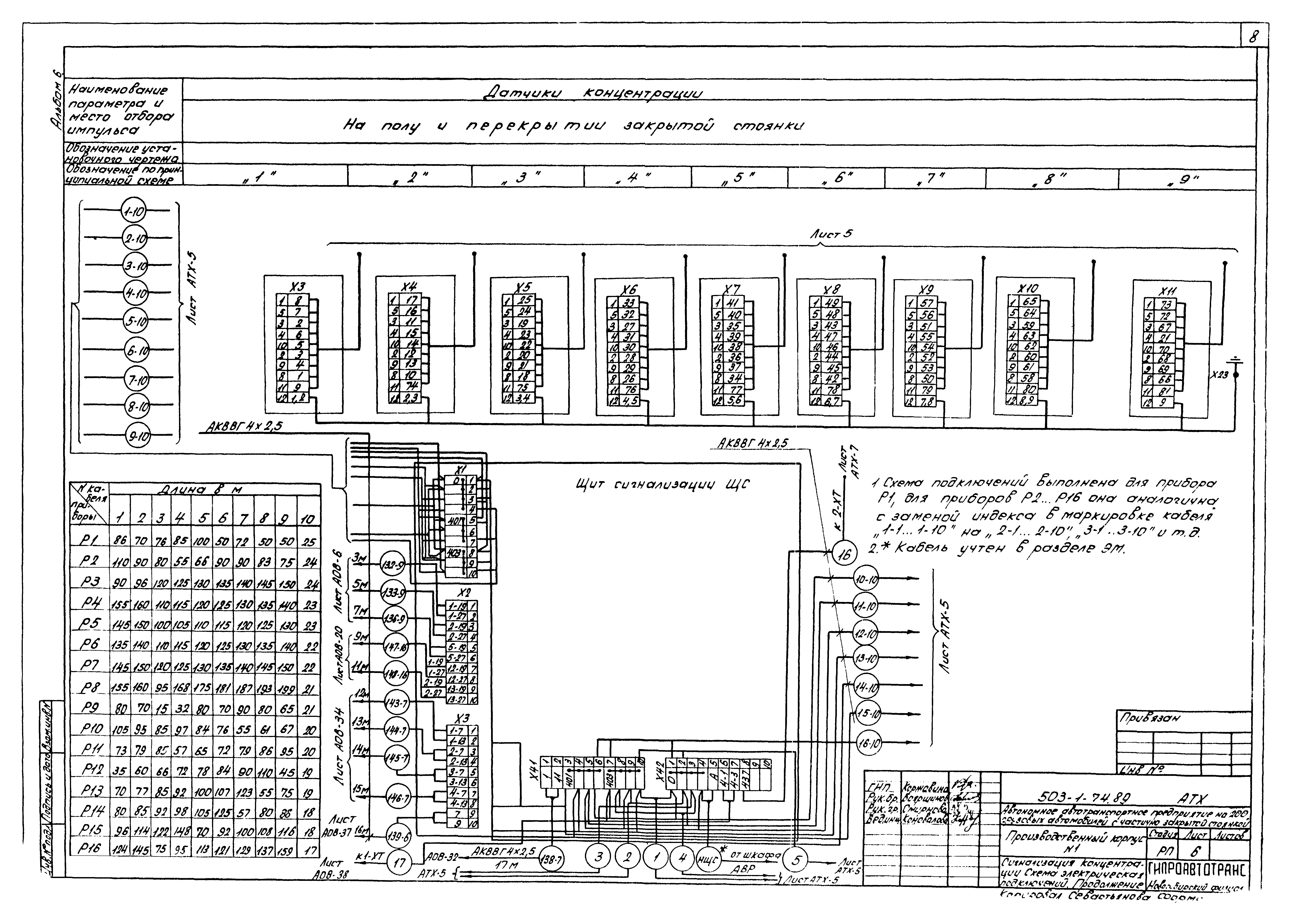 Типовой проект 503-1-74.89