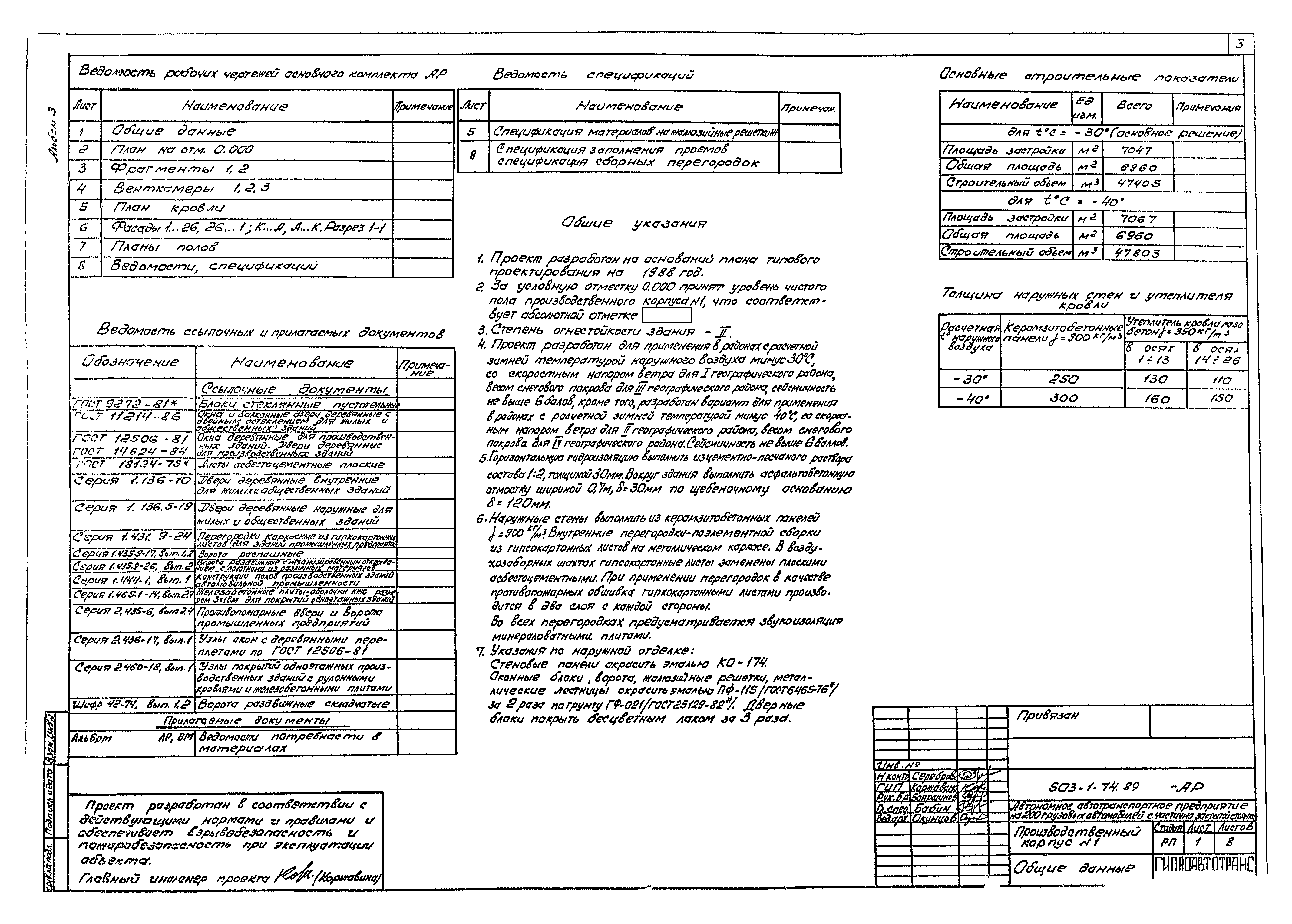 Типовой проект 503-1-74.89