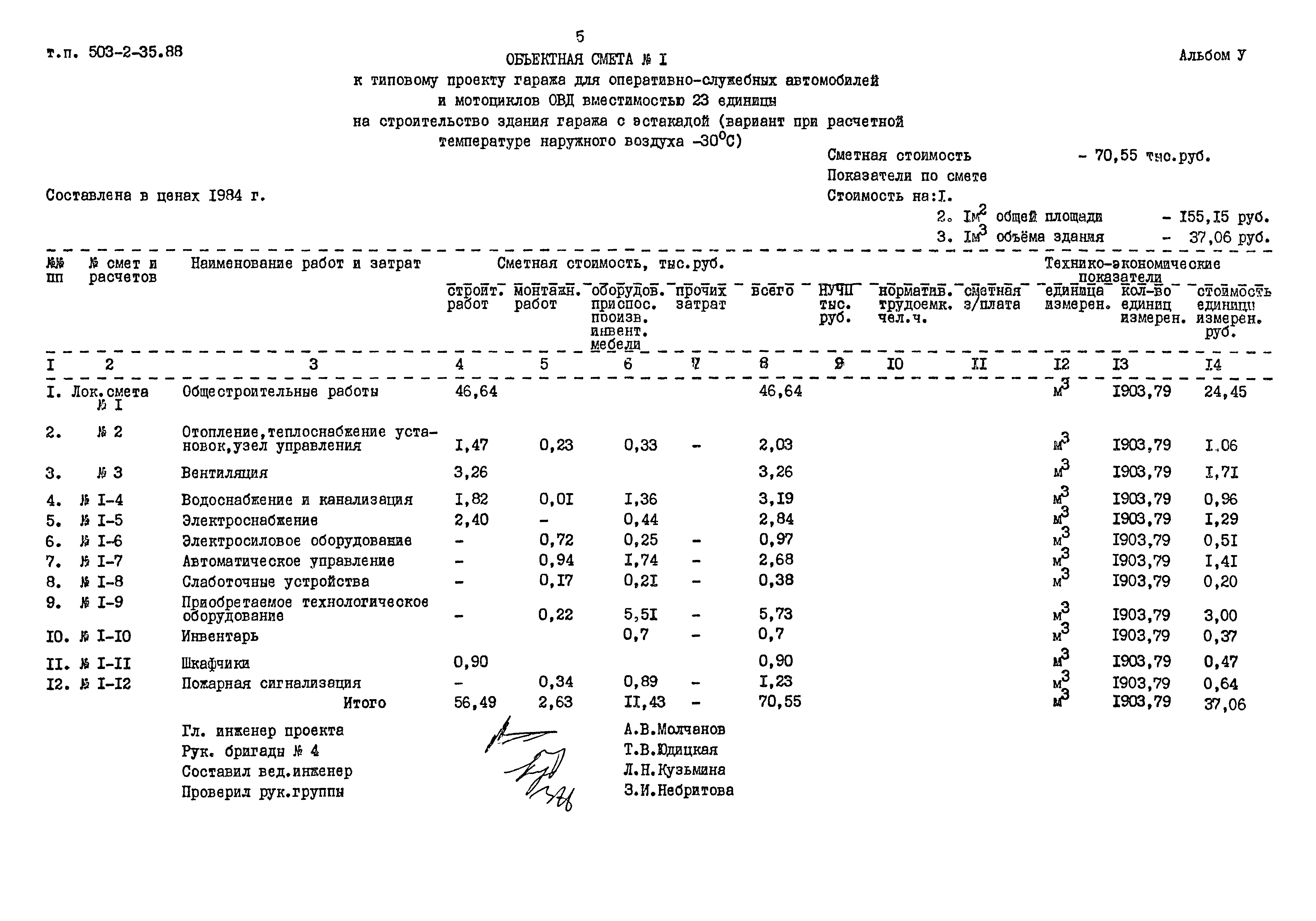Типовой проект 503-2-35.88