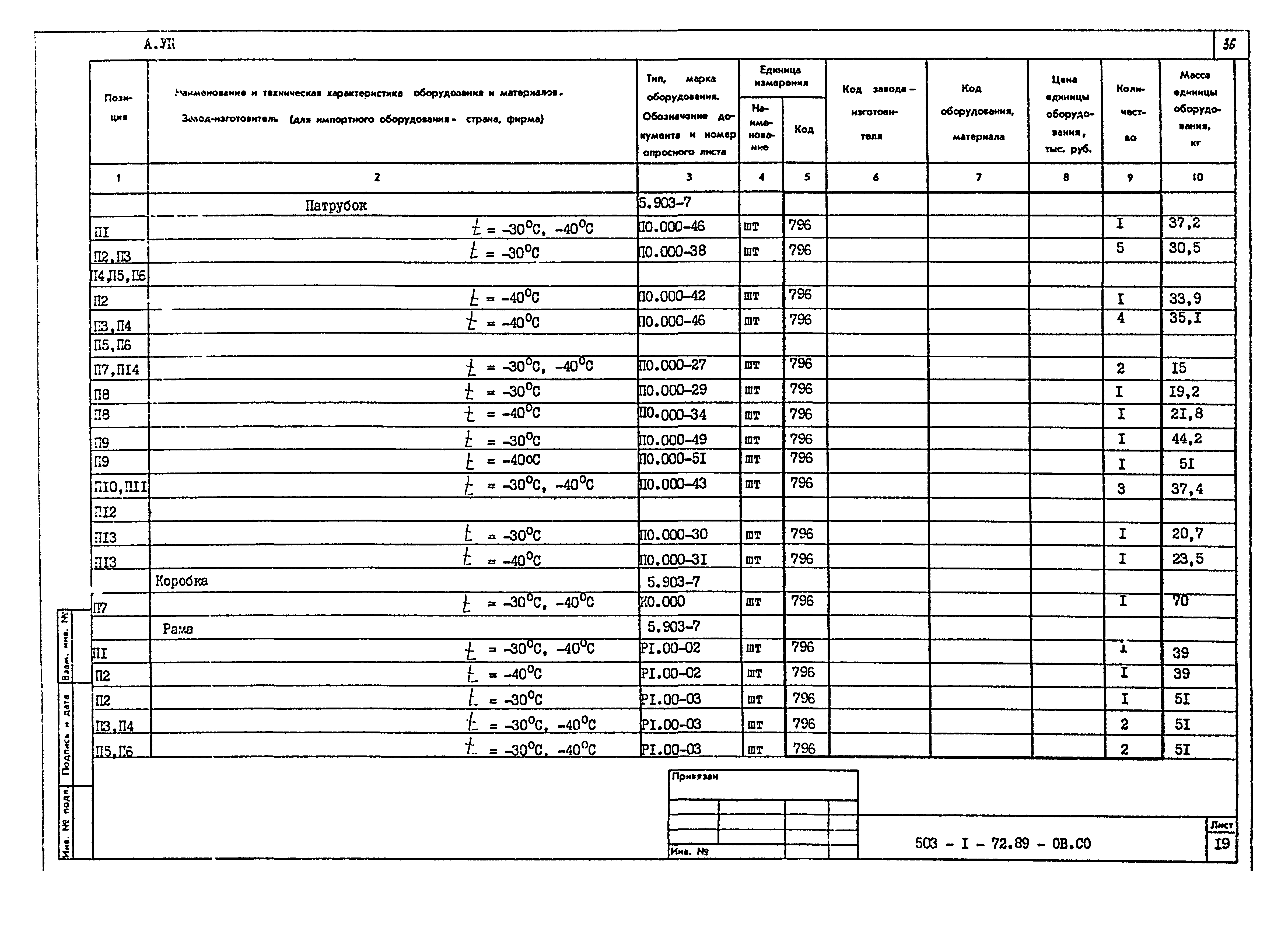 Типовой проект 503-1-72.89