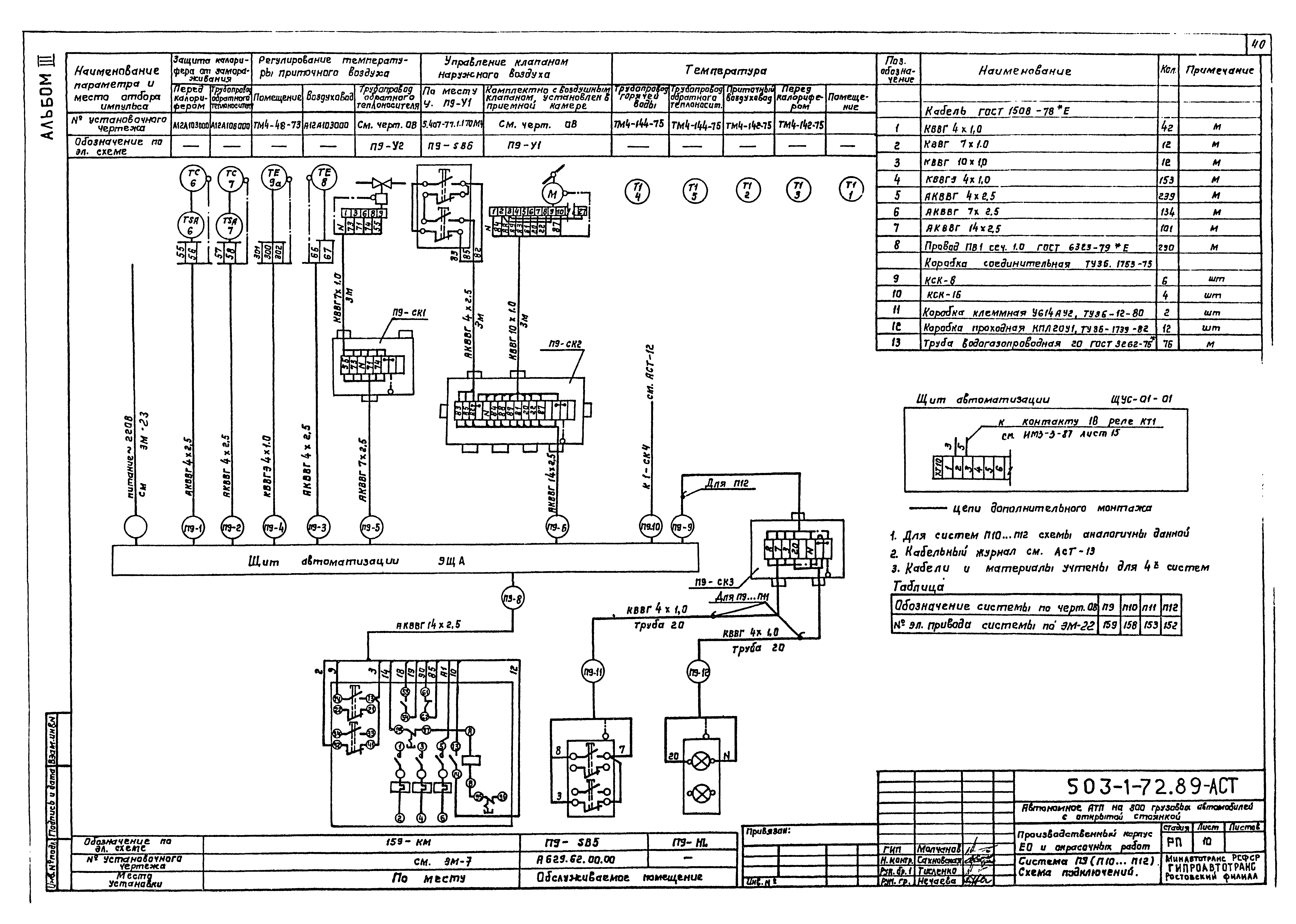 Типовой проект 503-1-72.89