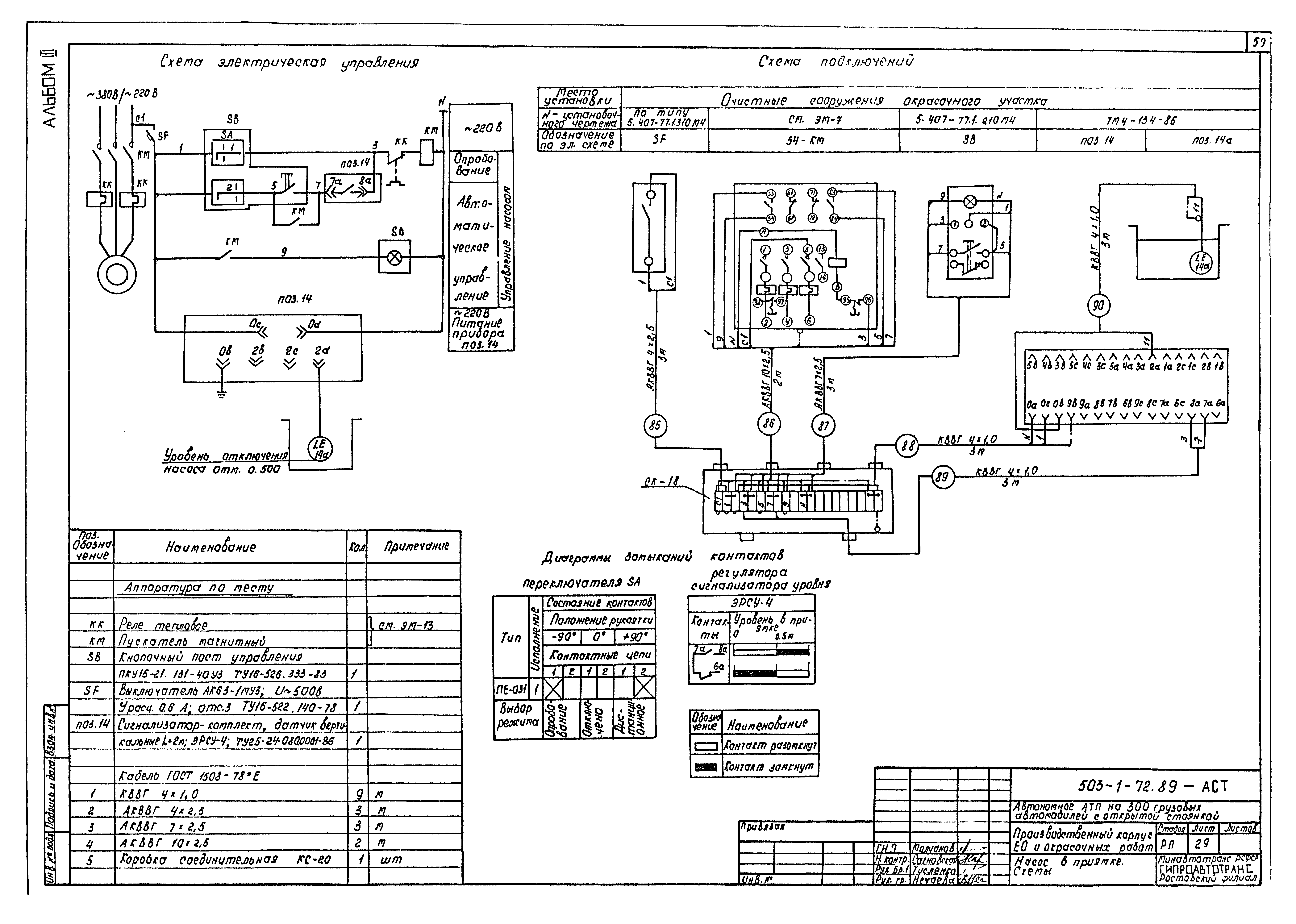 Типовой проект 503-1-72.89