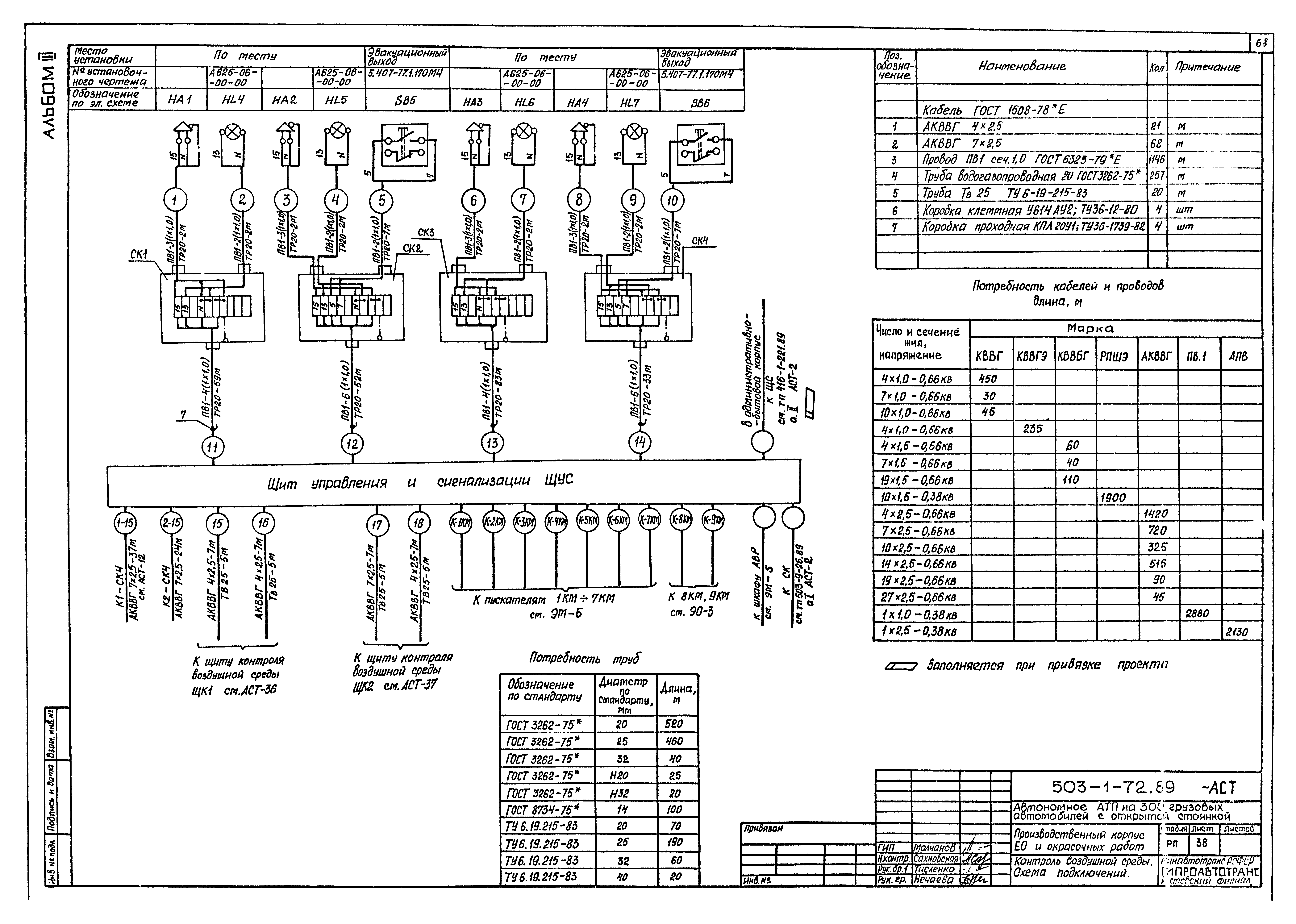 Типовой проект 503-1-72.89