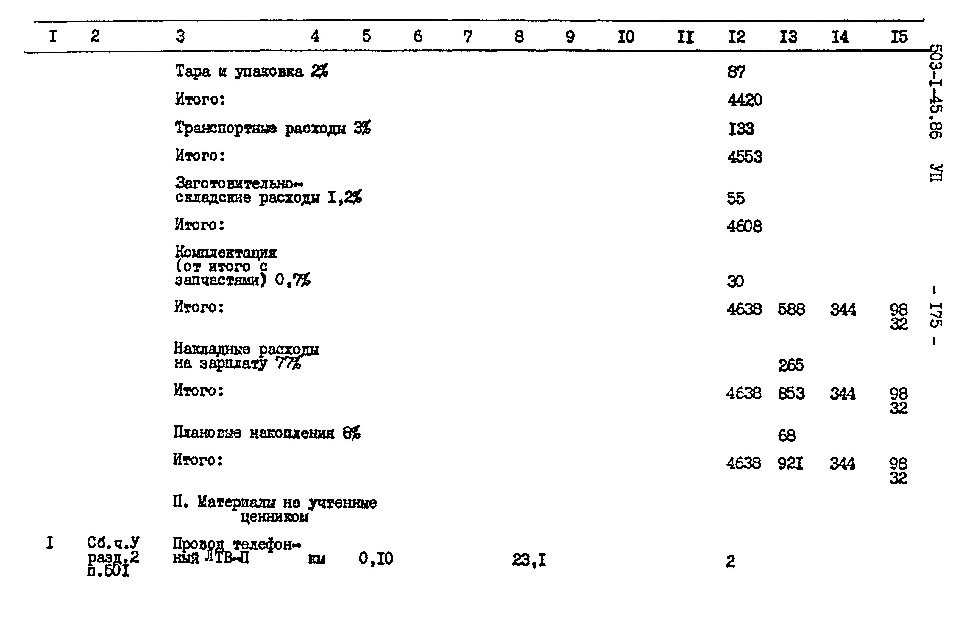 Типовой проект 503-1-45.86