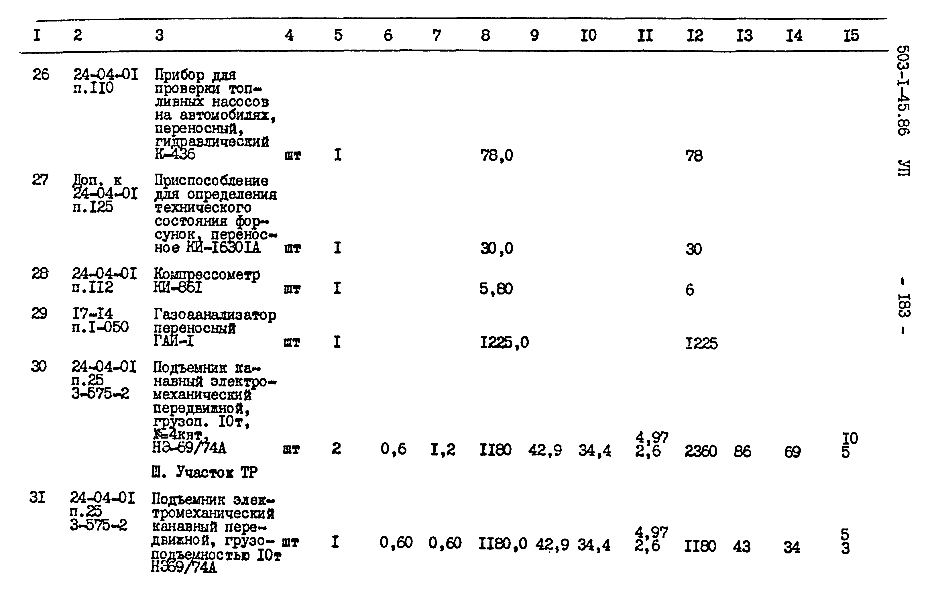 Типовой проект 503-1-45.86