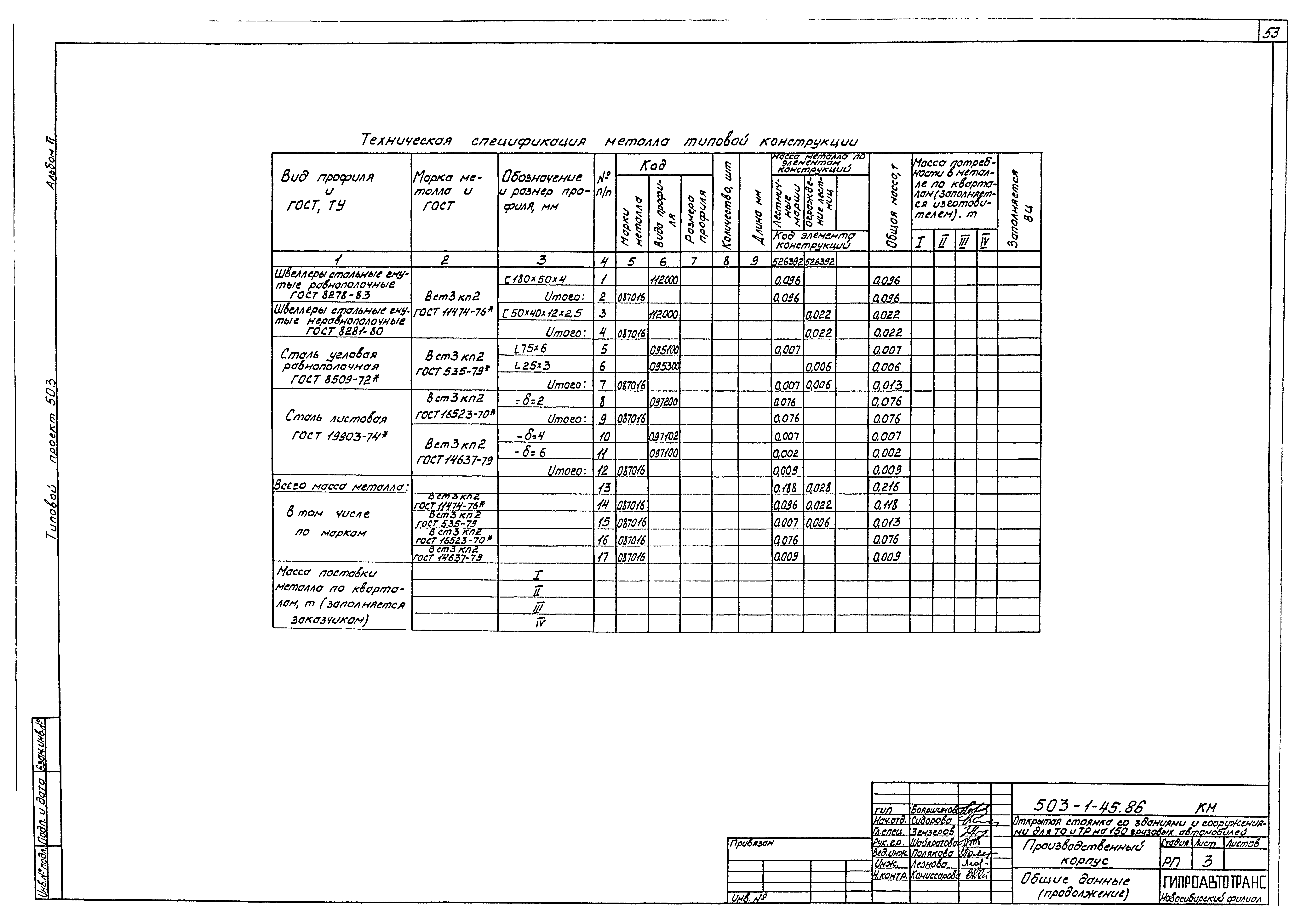 Типовой проект 503-1-45.86