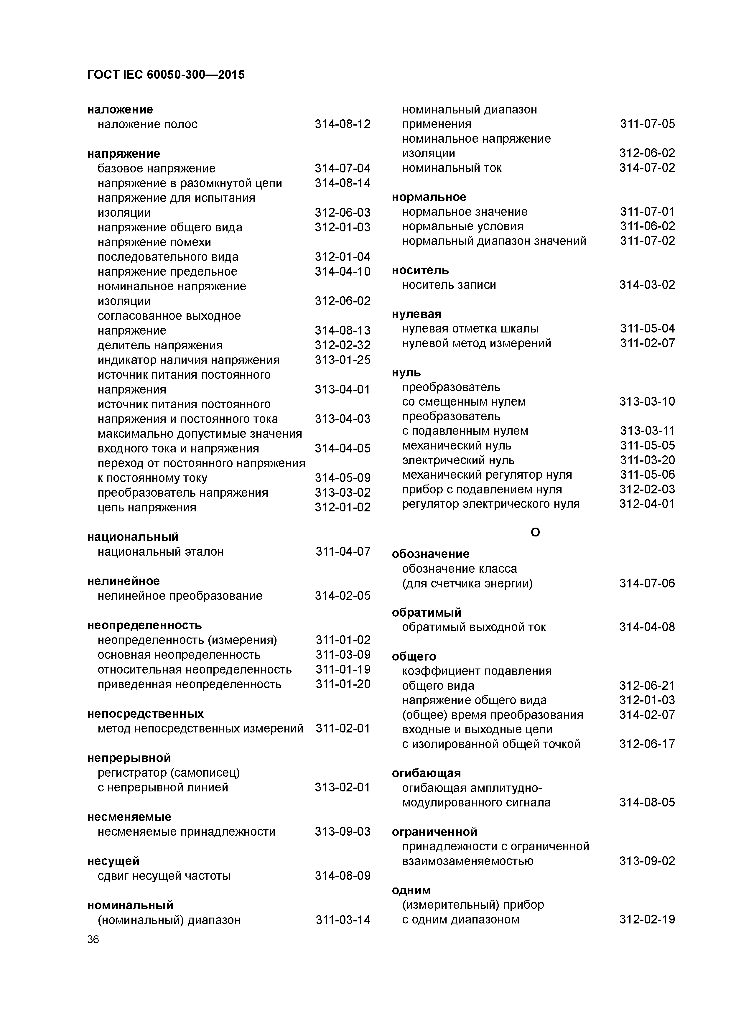 ГОСТ IEC 60050-300-2015