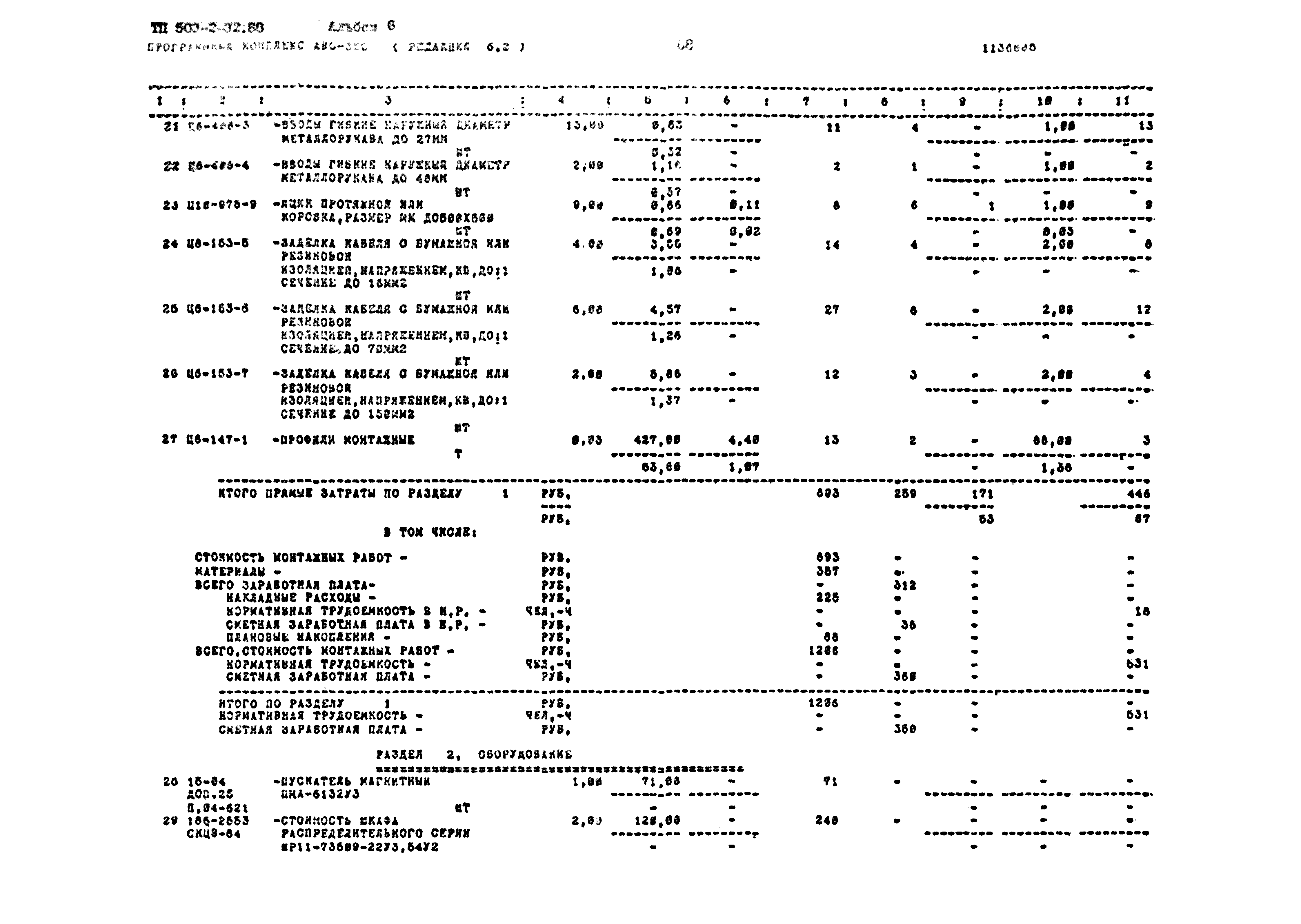 Типовой проект 503-2-32.88