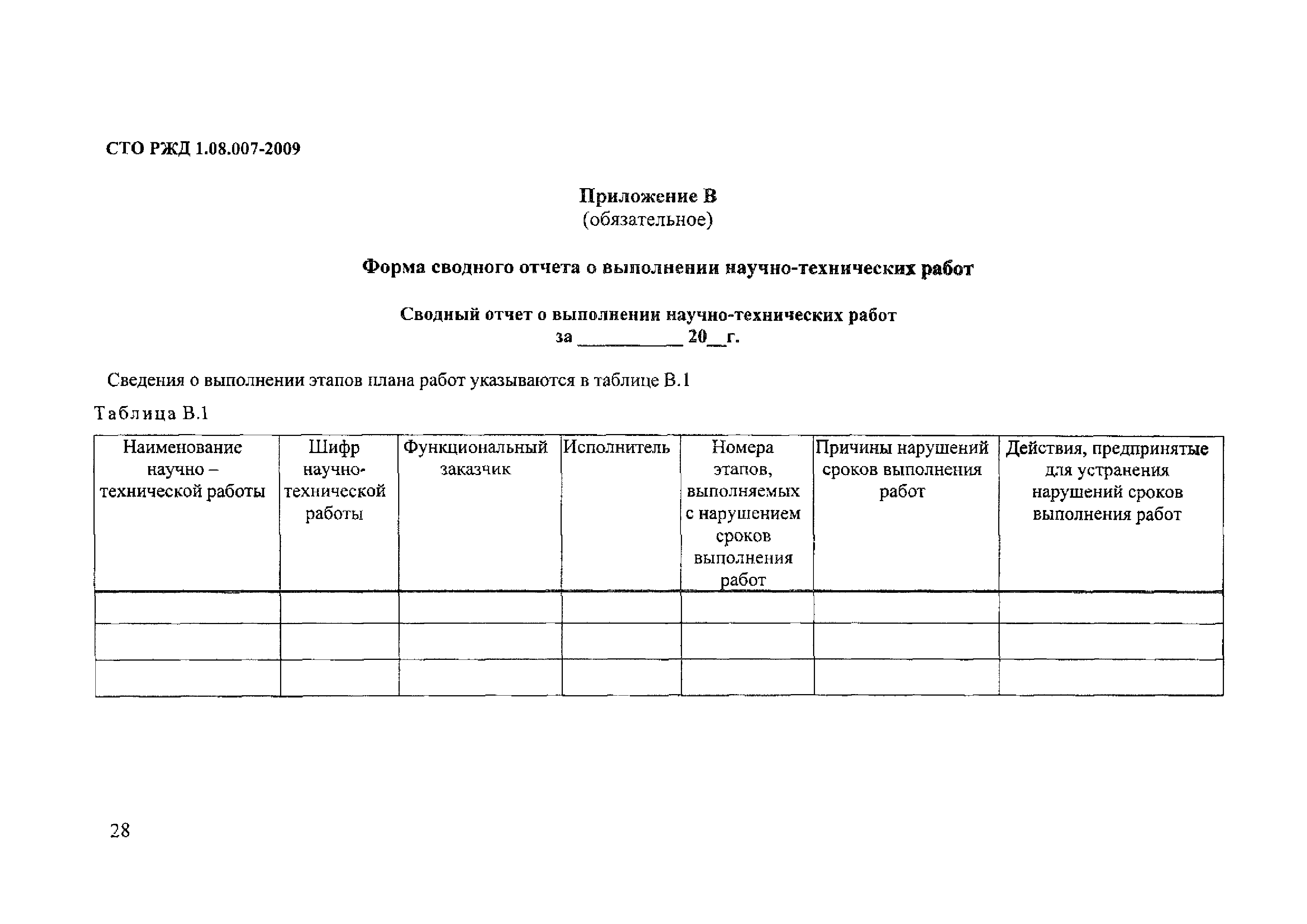 СТО РЖД 1.08.007-2009