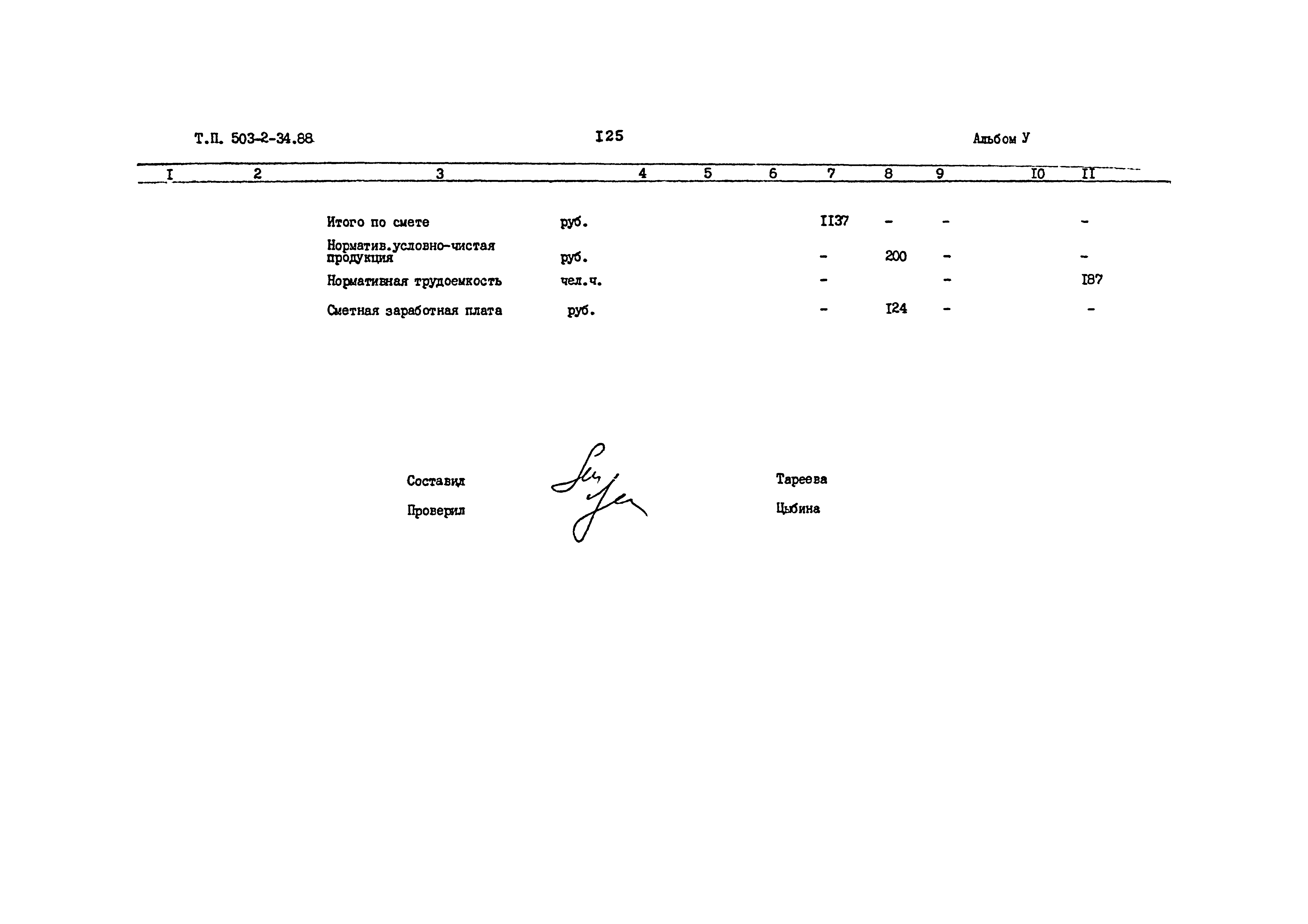 Типовой проект 503-2-34.88