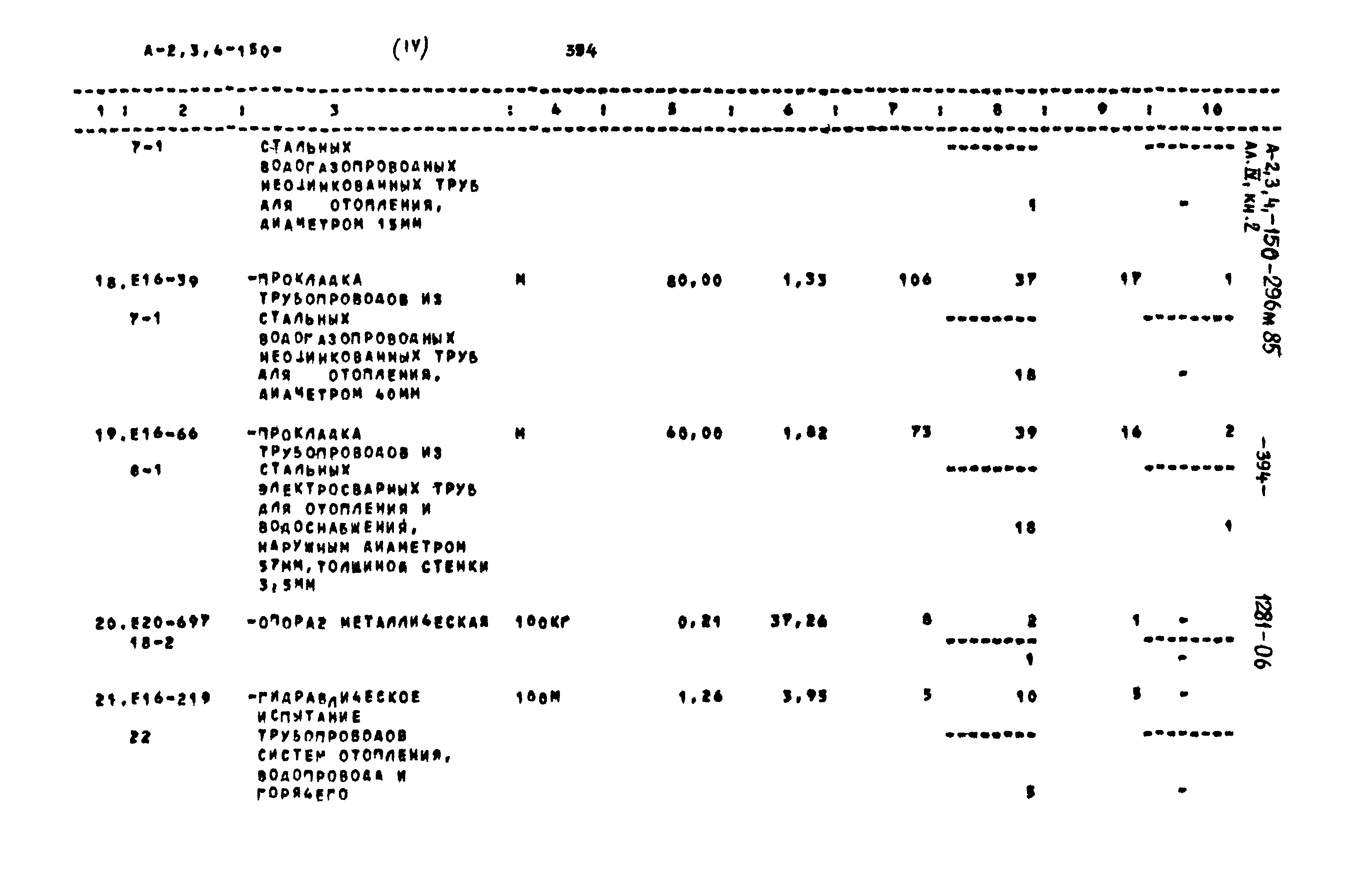 Типовой проект А-II,III,IV-150-296м.85