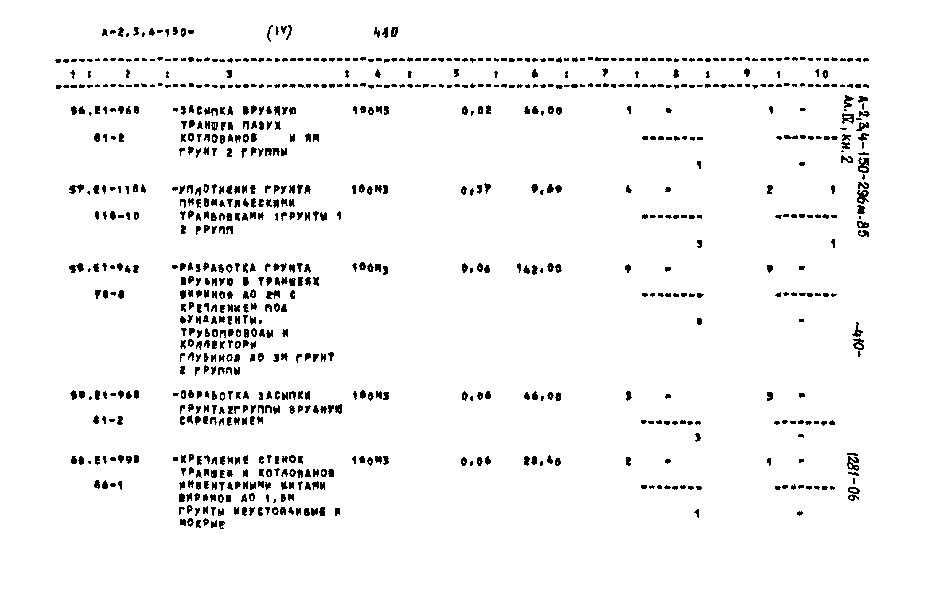 Типовой проект А-II,III,IV-150-296м.85