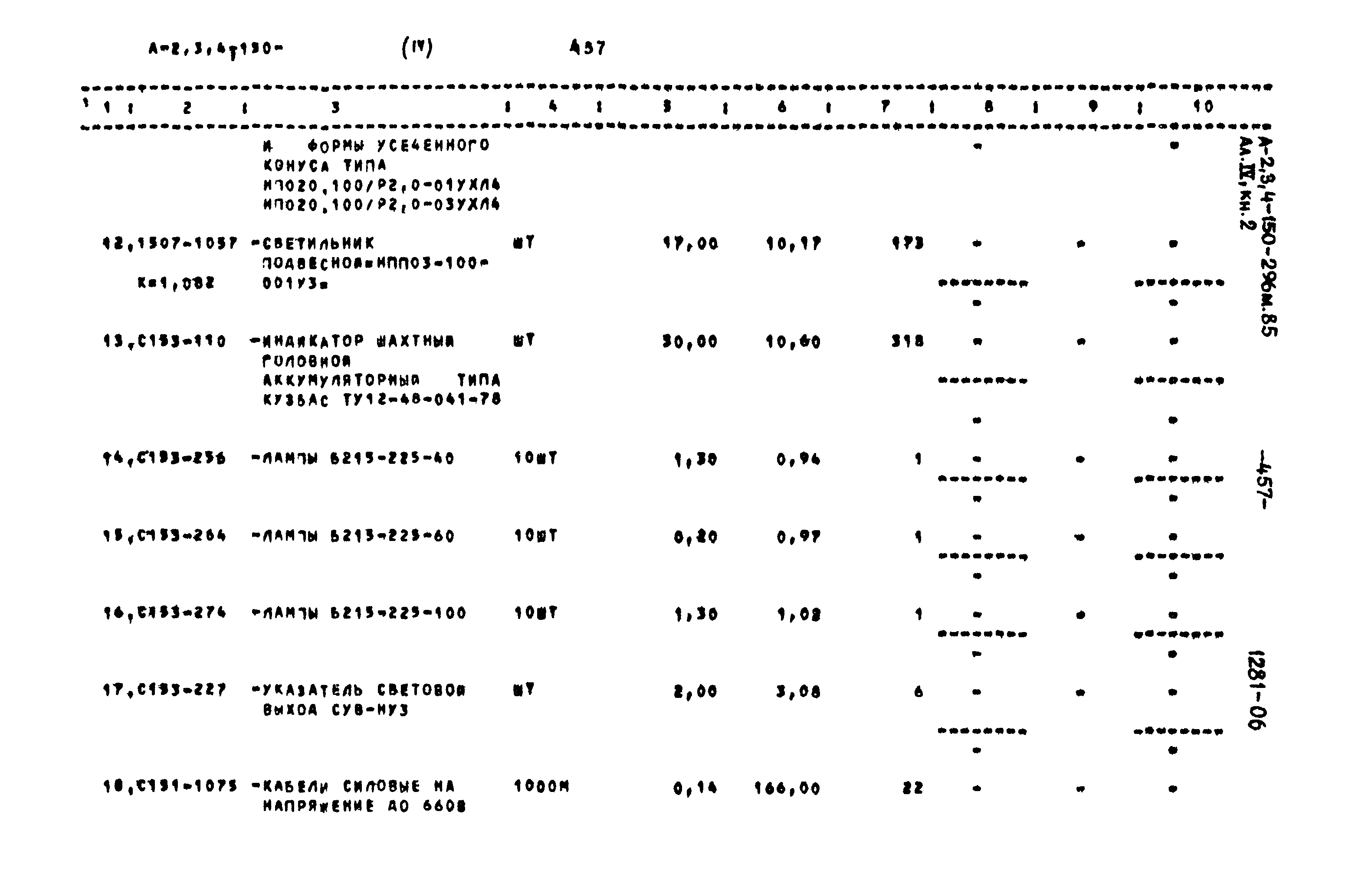 Типовой проект А-II,III,IV-150-296м.85
