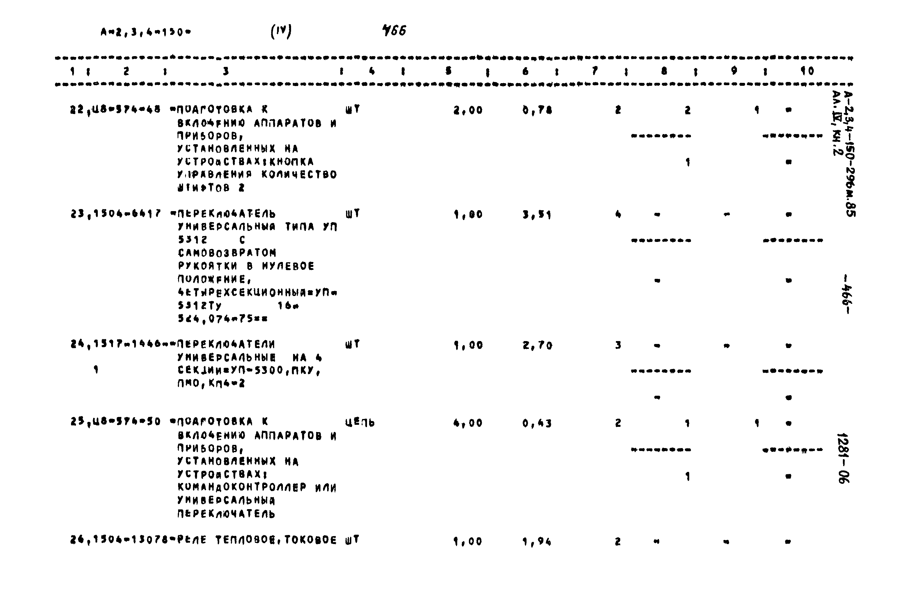 Типовой проект А-II,III,IV-150-296м.85